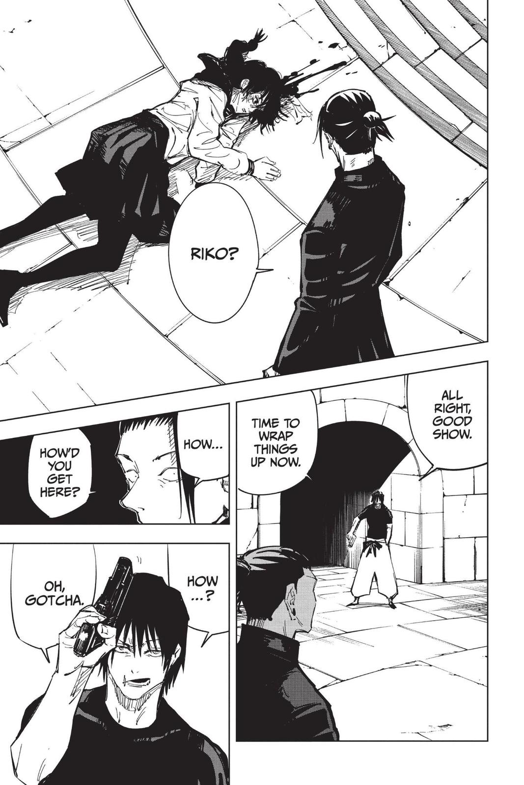 Jujutsu Kaisen Manga Chapter 72 page 16 - Hidden Inventory, Part 8 scene