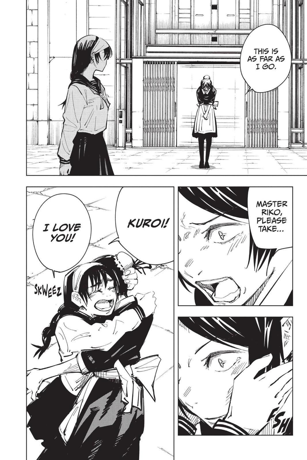 Jujutsu Kaisen Manga Chapter 72 page 6 - Hidden Inventory, Part 8 scene