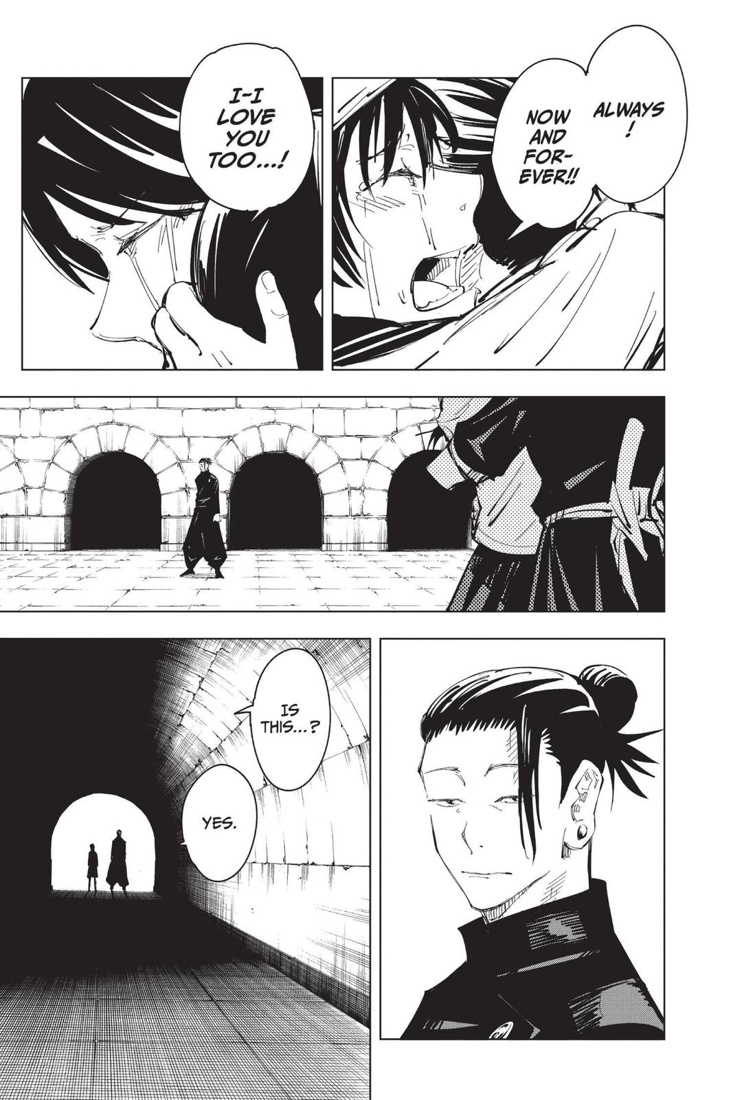 Jujutsu Kaisen Manga Chapter 72 page 7 - Hidden Inventory, Part 8 scene