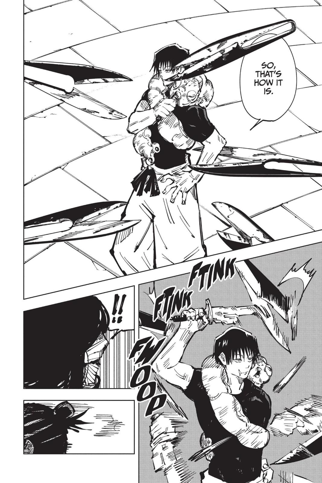 Jujutsu Kaisen Manga Chapter 73 page 11 - Hidden Inventory, Part 9 scene