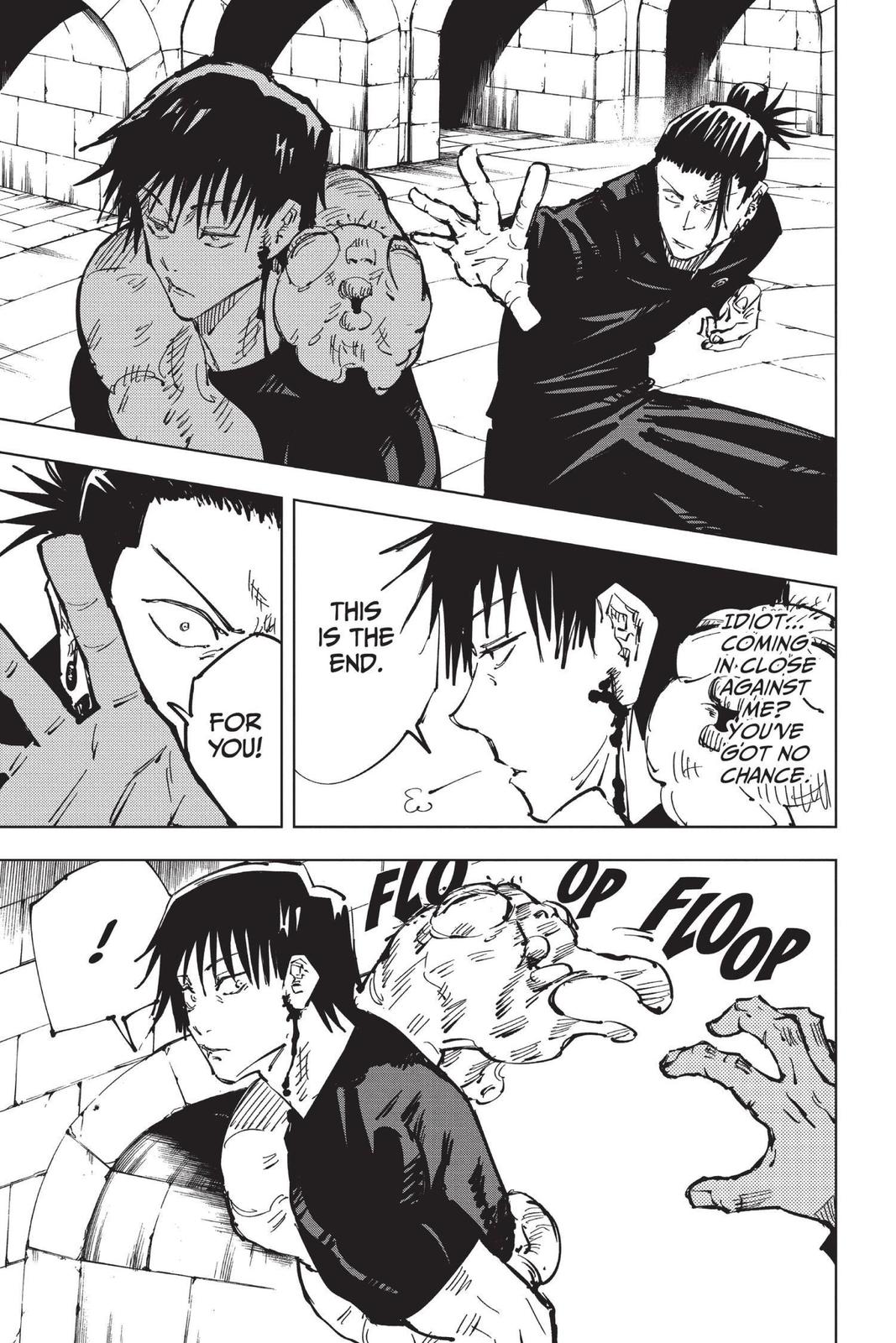 Jujutsu Kaisen Manga Chapter 73 page 12 - Hidden Inventory, Part 9 scene