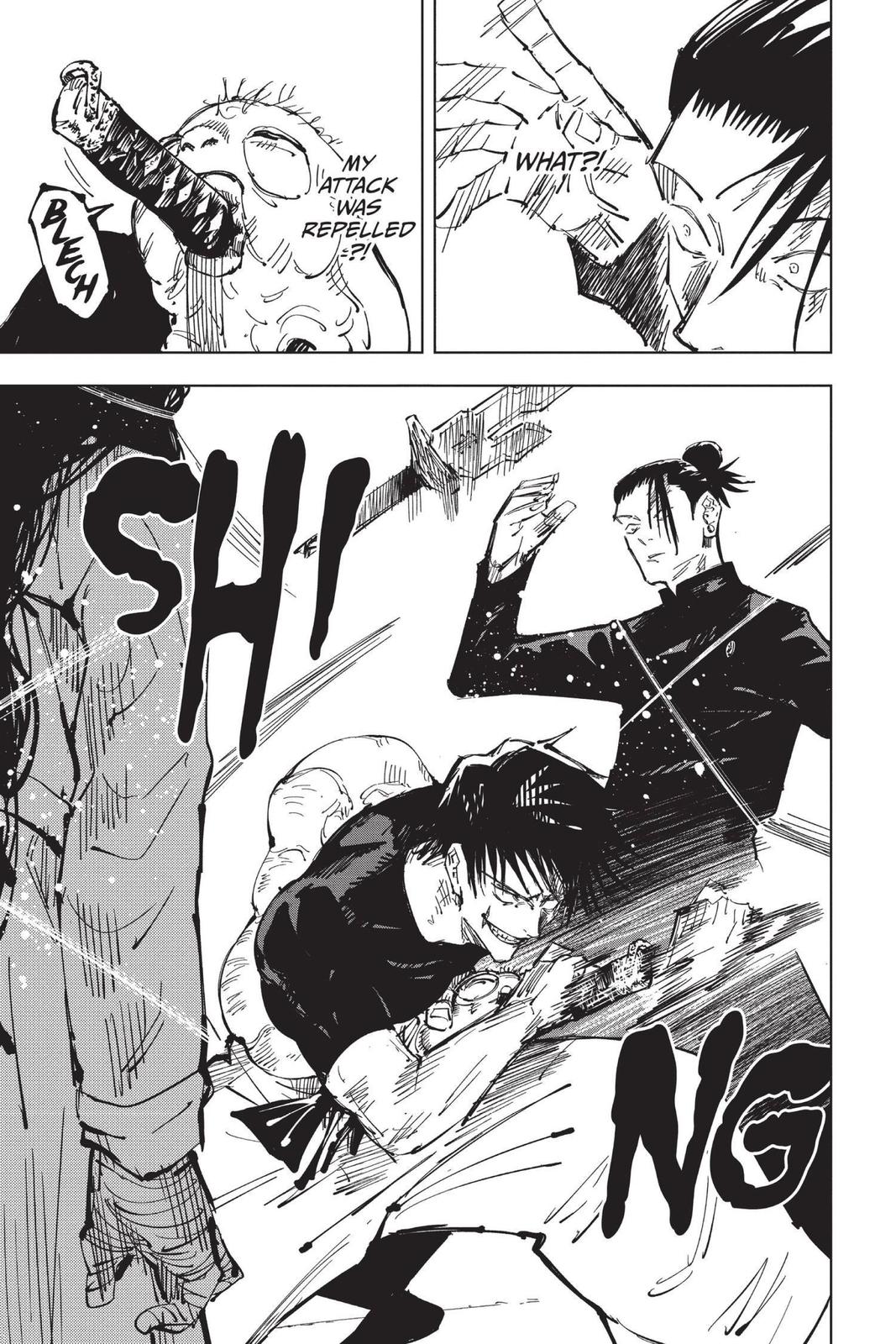 Jujutsu Kaisen Manga Chapter 73 page 14 - Hidden Inventory, Part 9 scene