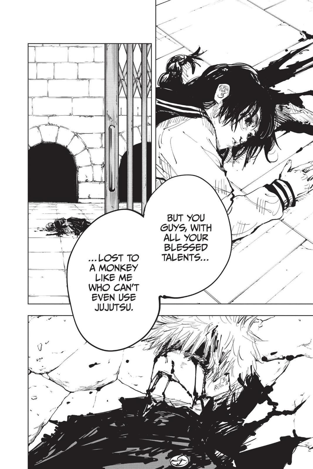 Jujutsu Kaisen Manga Chapter 73 page 17 - Hidden Inventory, Part 9 scene