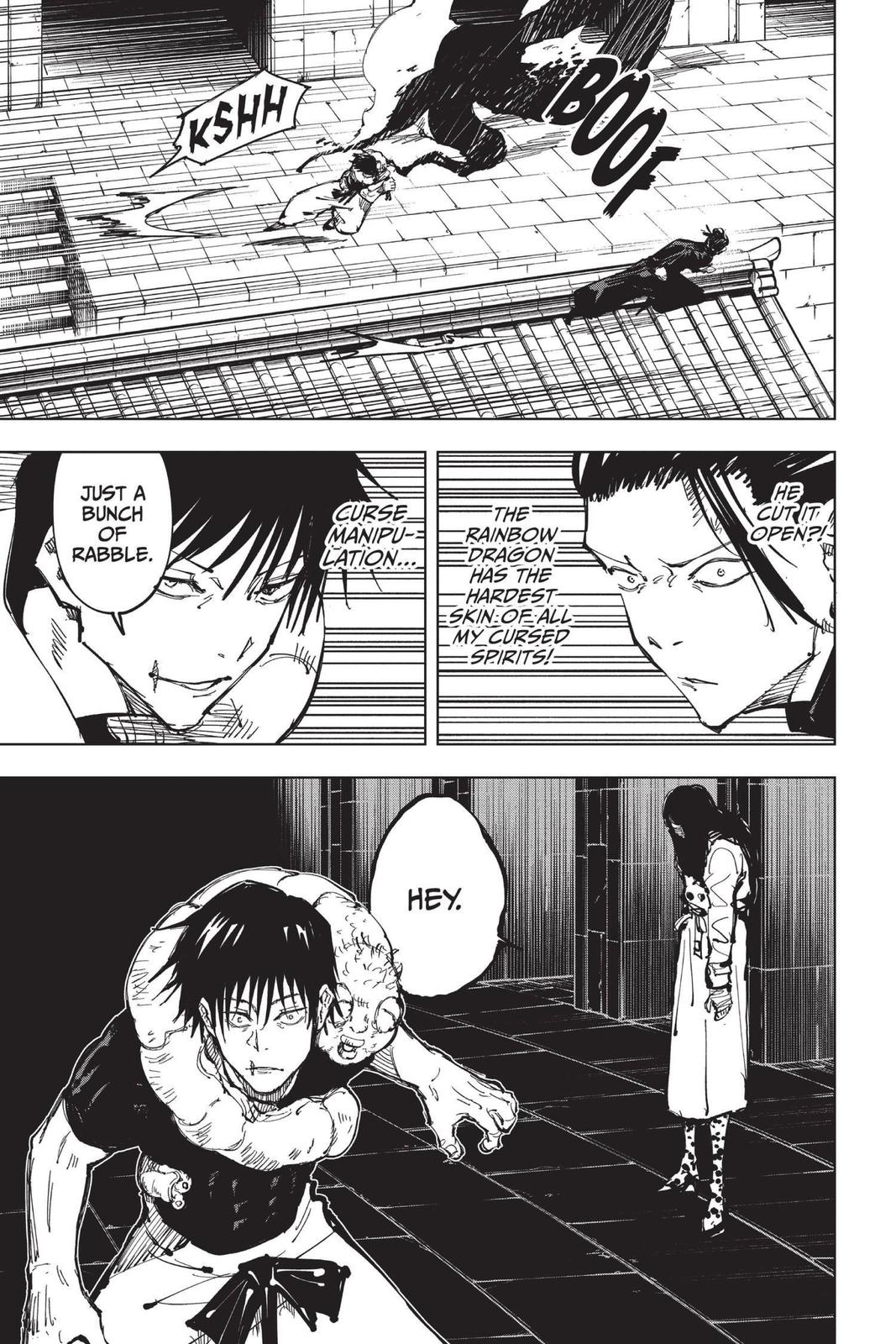 Jujutsu Kaisen Manga Chapter 73 page 8 - Hidden Inventory, Part 9 scene