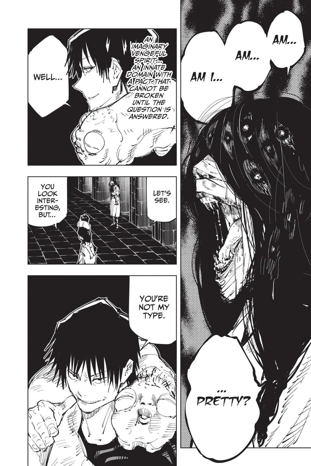 Jujutsu Kaisen Manga Chapter 73 page 9 - Hidden Inventory, Part 9 scene
