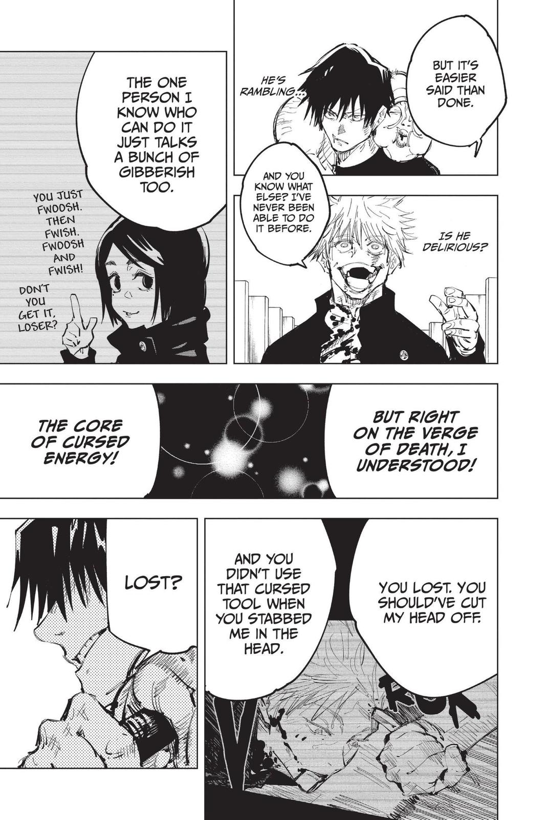Jujutsu Kaisen Manga Chapter 74 page 11 - Hidden Inventory, Part 10 scene