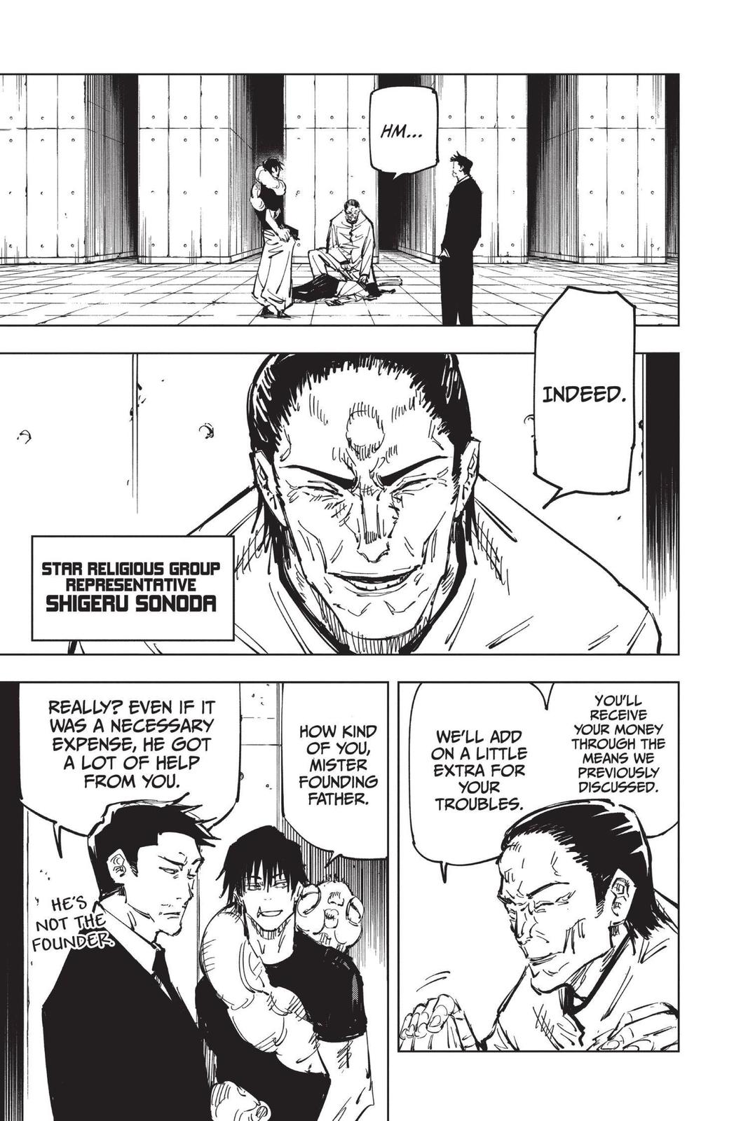 Jujutsu Kaisen Manga Chapter 74 page 3 - Hidden Inventory, Part 10 scene