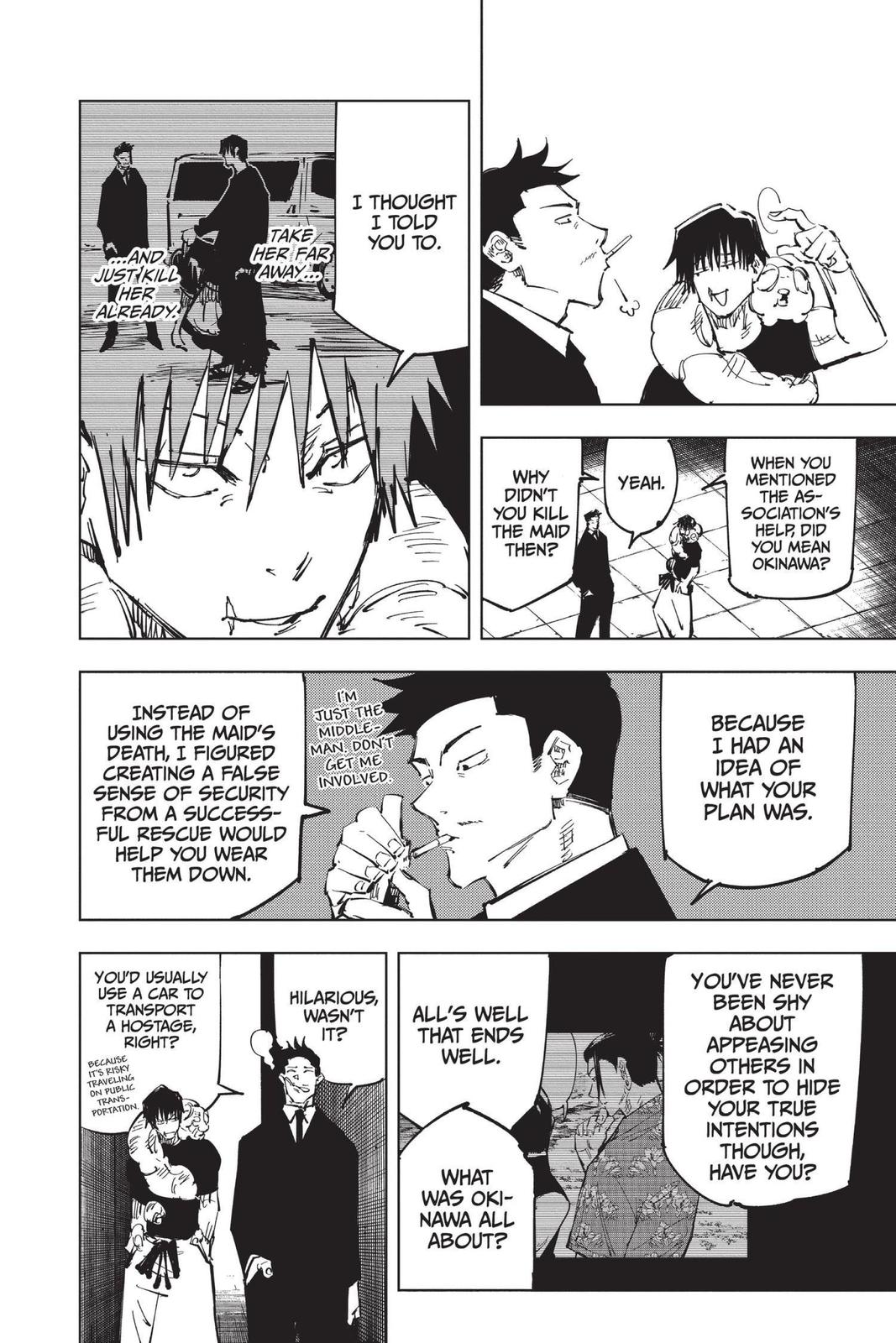 Jujutsu Kaisen Manga Chapter 74 page 6 - Hidden Inventory, Part 10 scene