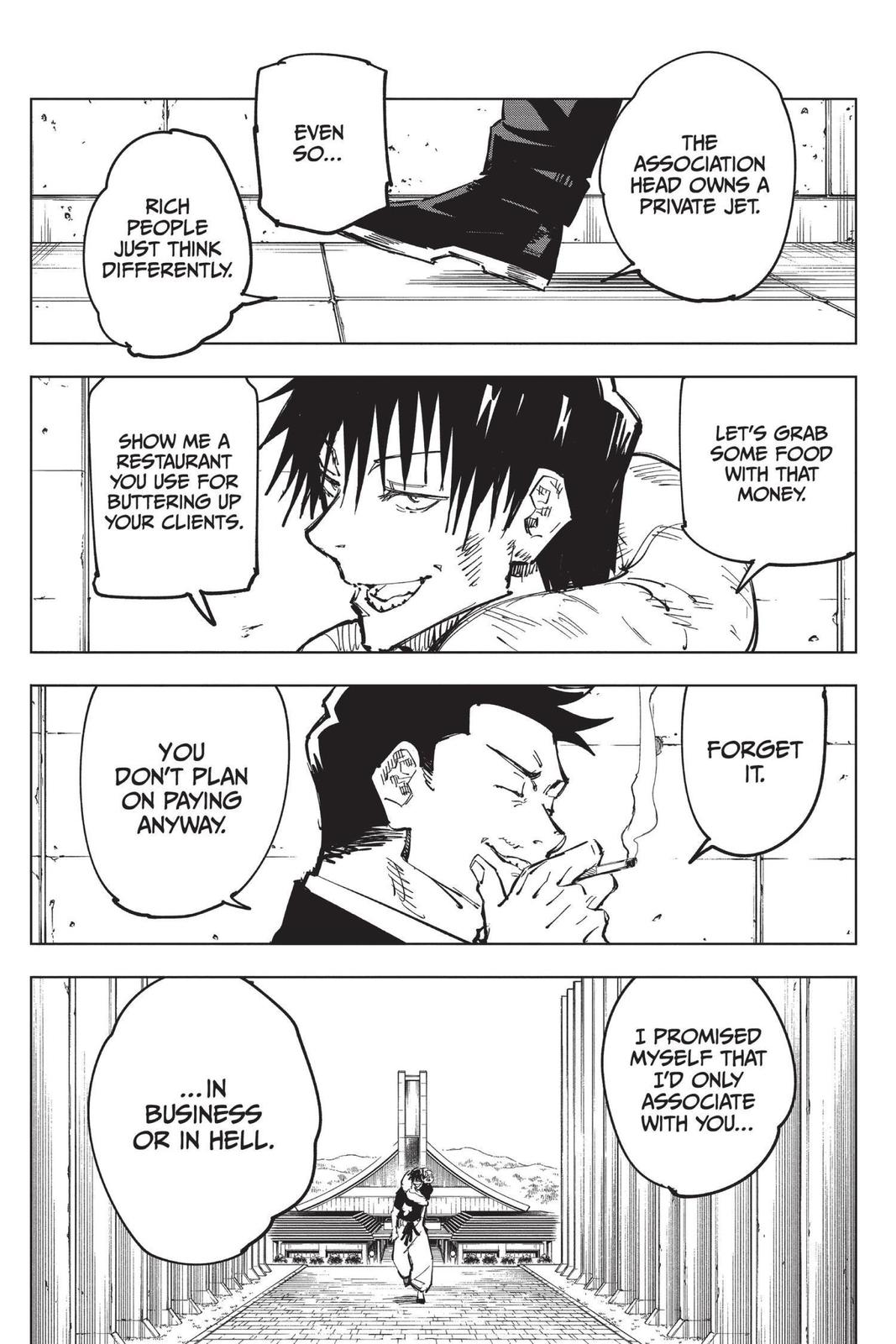 Jujutsu Kaisen Manga Chapter 74 page 7 - Hidden Inventory, Part 10 scene