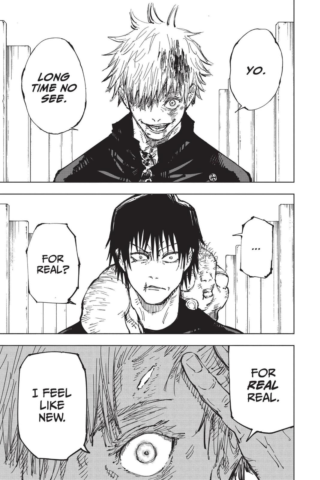 Jujutsu Kaisen Manga Chapter 74 page 9 - Hidden Inventory, Part 10 scene