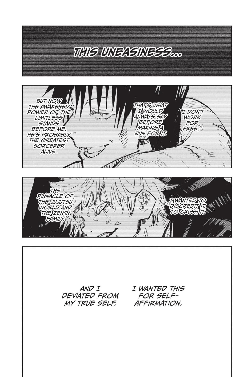 Jujutsu Kaisen Manga Chapter 75 page 15 - Hidden Inventory, Part 11 scene