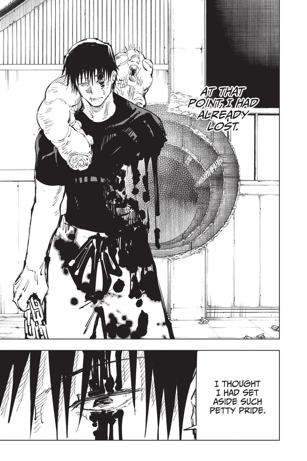 Jujutsu Kaisen Manga Chapter 75 page 16 - Hidden Inventory, Part 11 scene