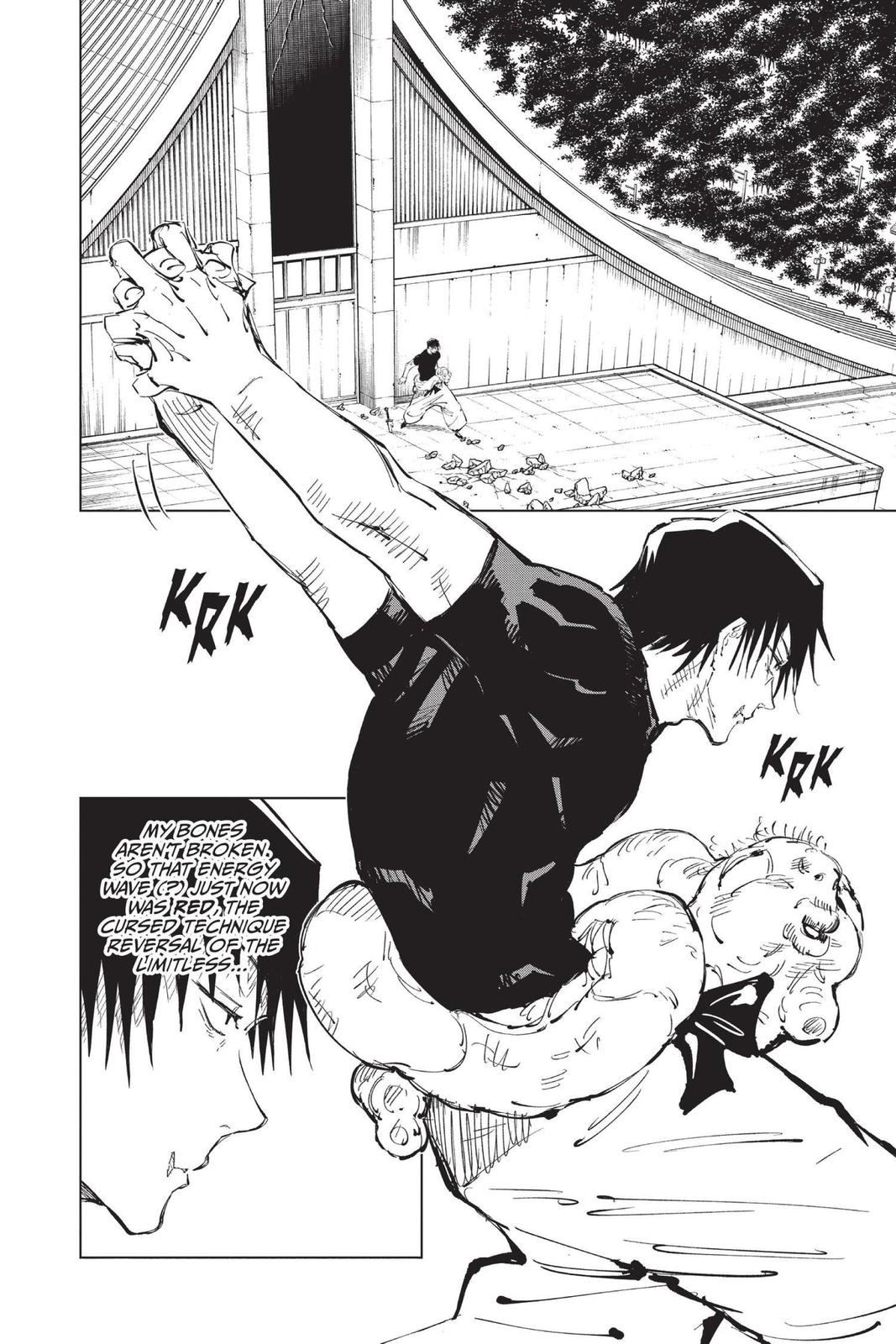 Jujutsu Kaisen Manga Chapter 75 page 2 - Hidden Inventory, Part 11 scene