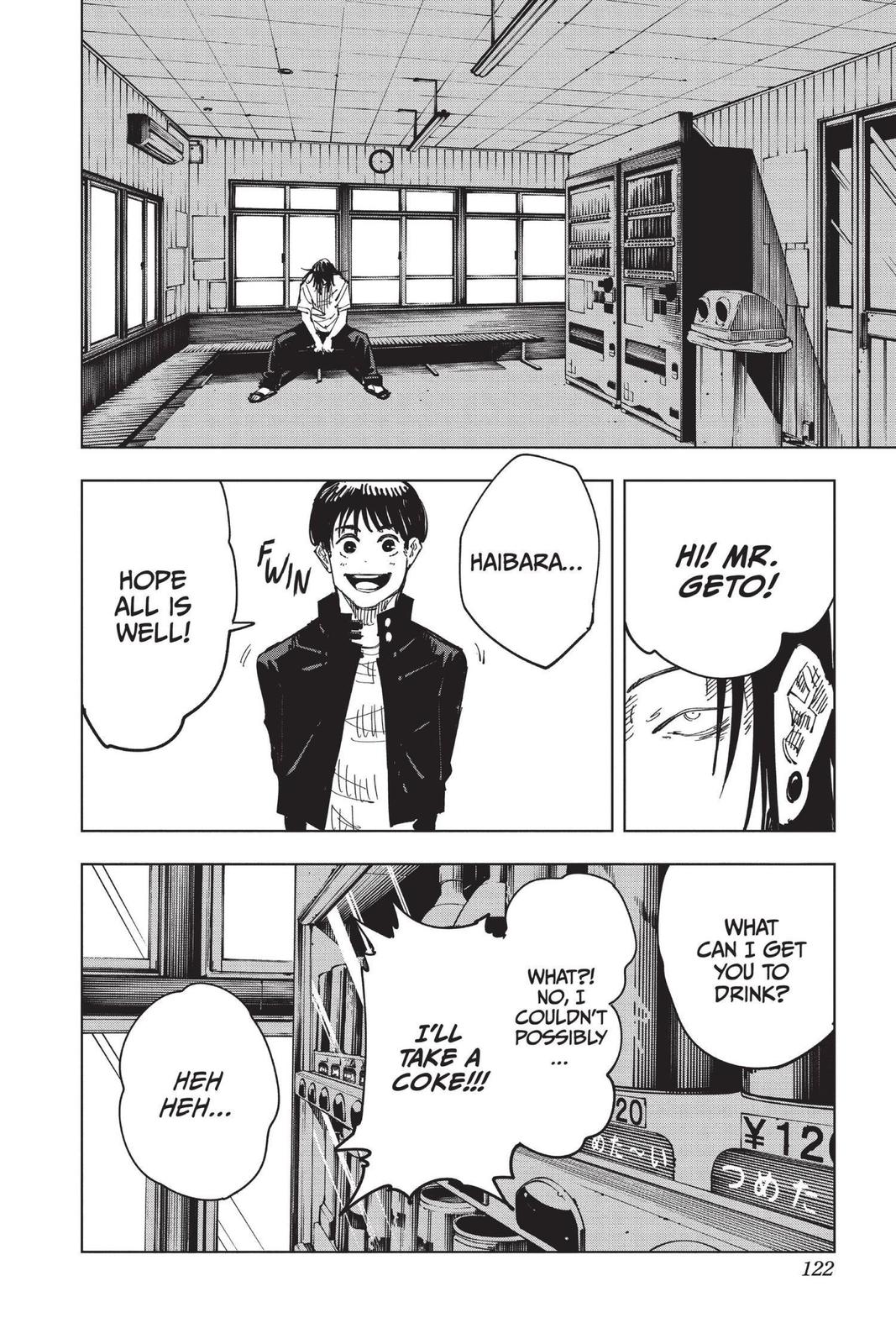 Jujutsu Kaisen Manga Chapter 76 page 16 - Premature Death scene