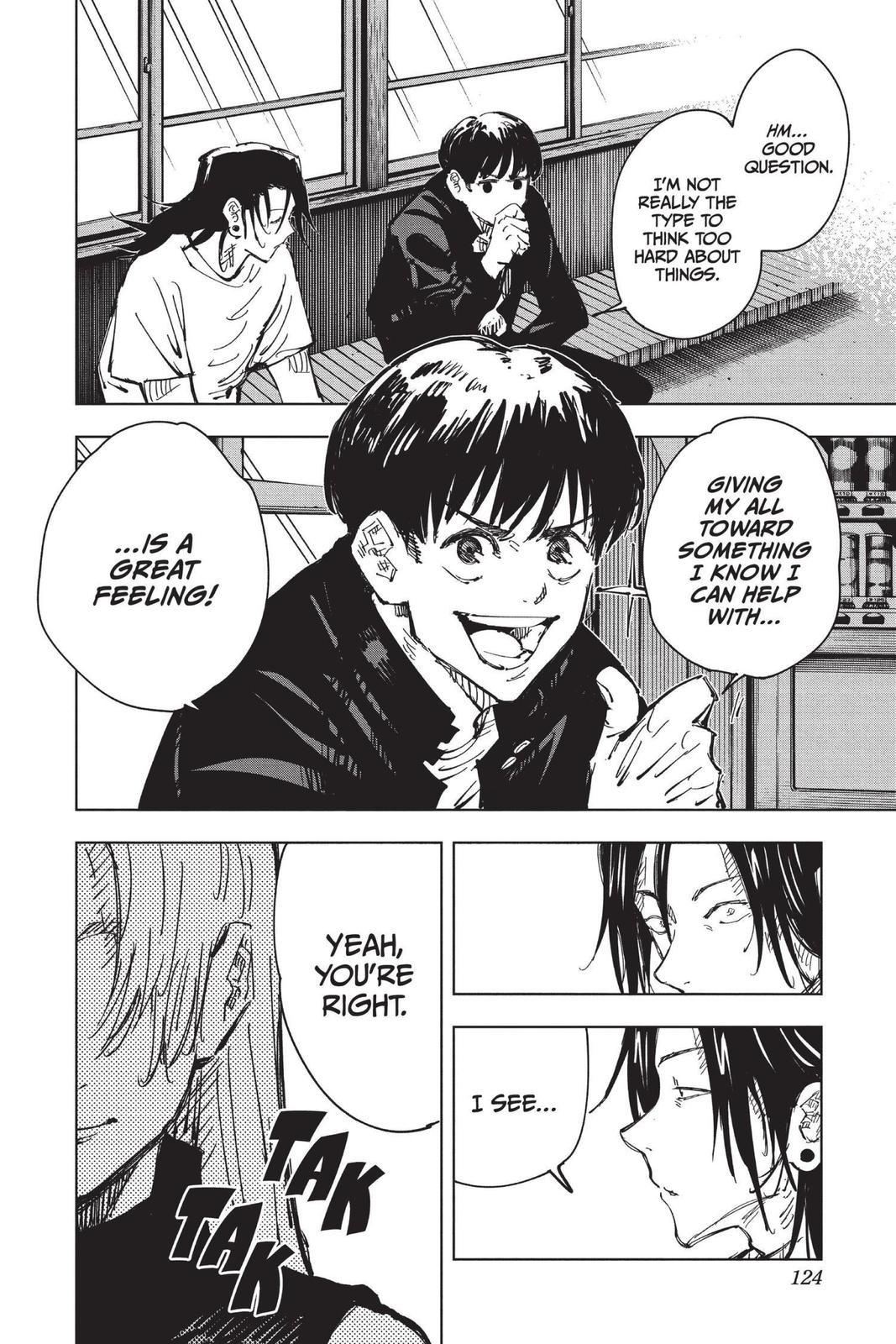 Jujutsu Kaisen Manga Chapter 76 page 18 - Premature Death scene