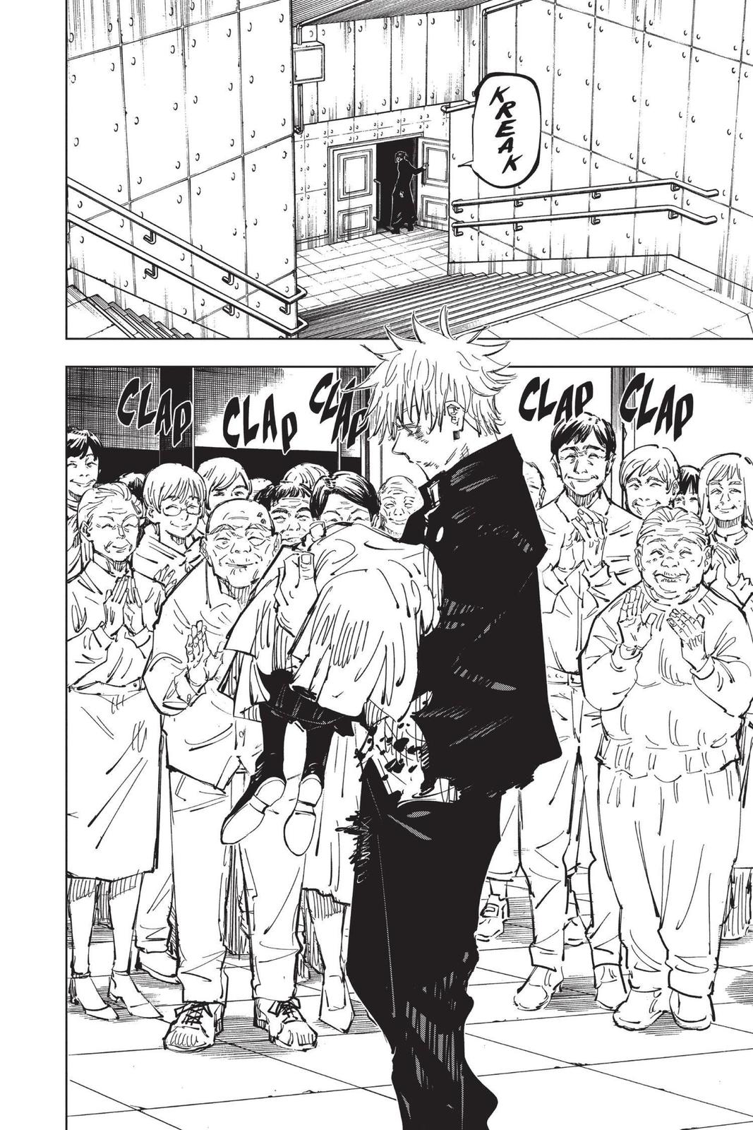 Jujutsu Kaisen Manga Chapter 76 page 2 - Premature Death scene