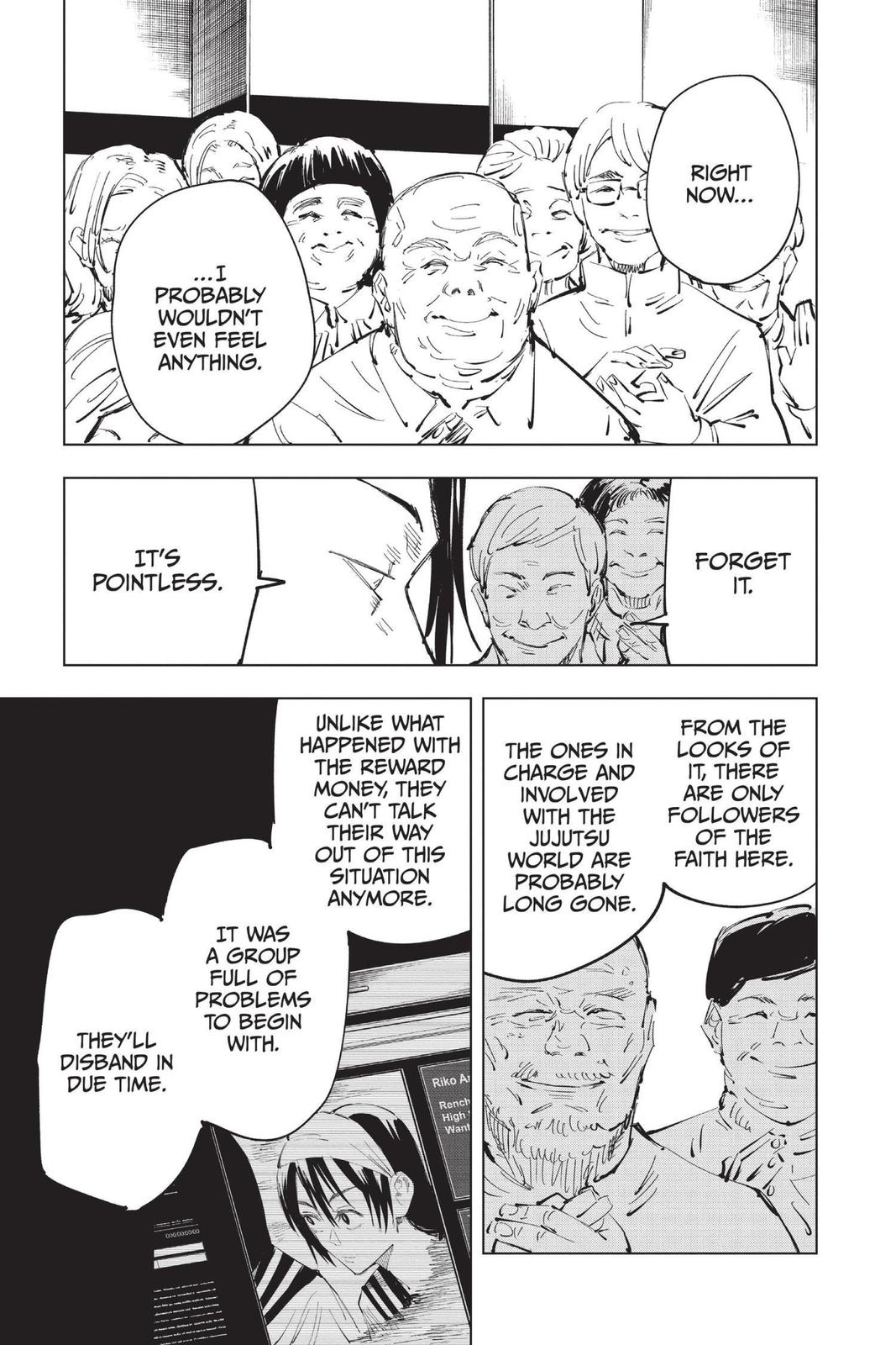 Jujutsu Kaisen Manga Chapter 76 page 5 - Premature Death scene