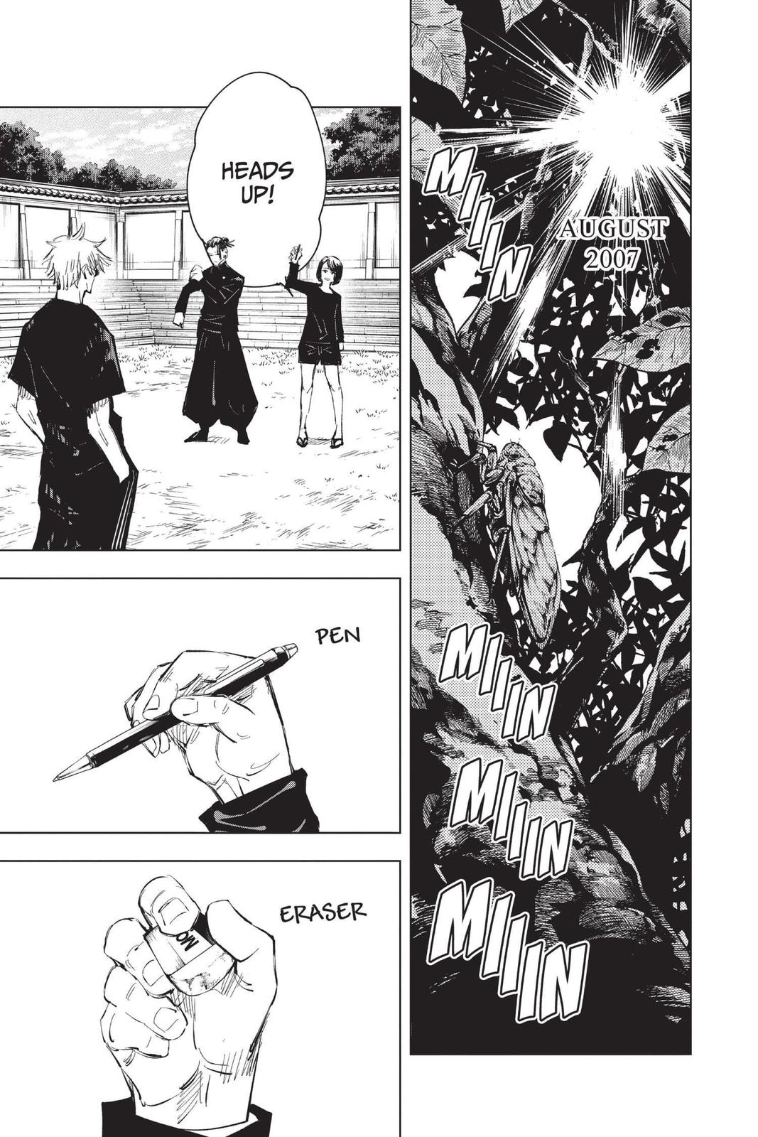 Jujutsu Kaisen Manga Chapter 76 page 7 - Premature Death scene