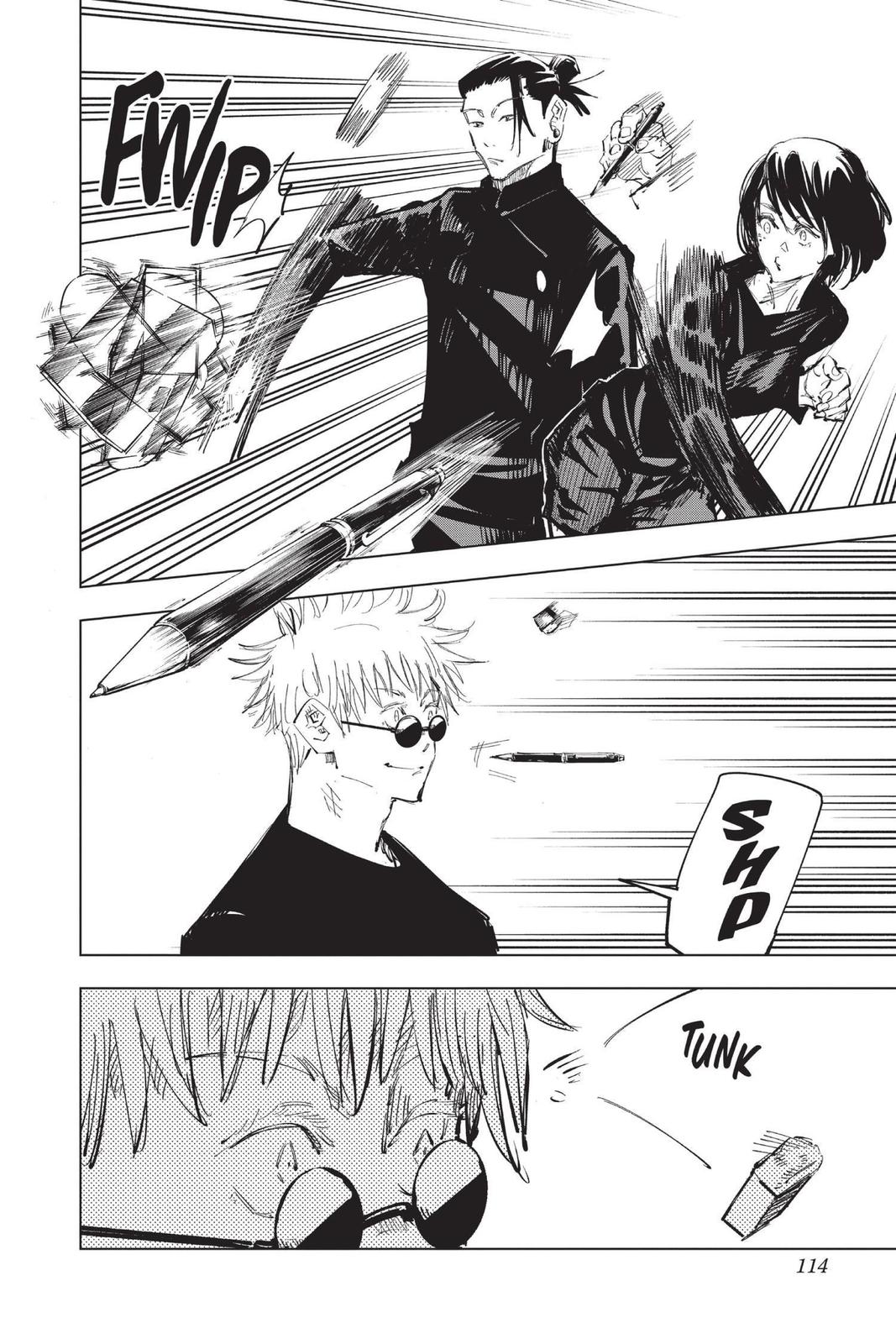 Jujutsu Kaisen Manga Chapter 76 page 8 - Premature Death scene