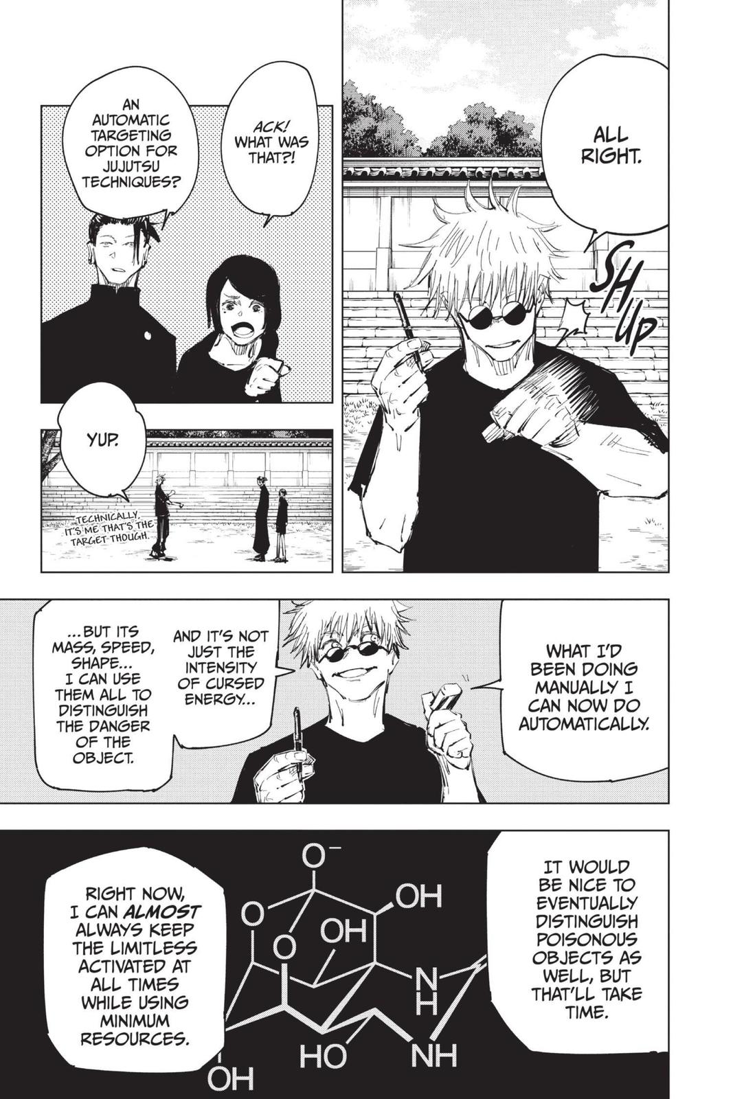 Jujutsu Kaisen Manga Chapter 76 page 9 - Premature Death scene