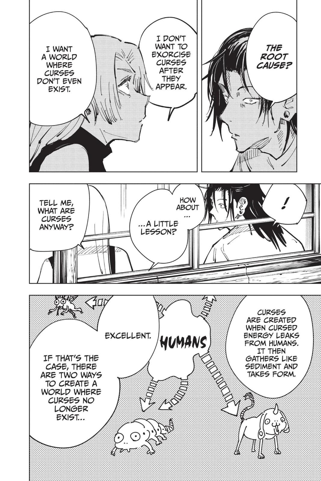 Jujutsu Kaisen Manga Chapter 77 page 6 - Premature Death, Part 2 scene