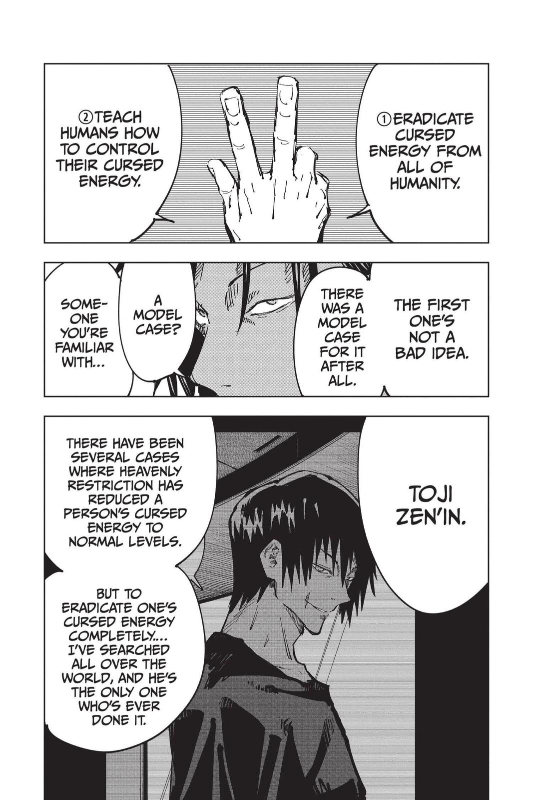 Jujutsu Kaisen Manga Chapter 77 page 7 - Premature Death, Part 2 scene