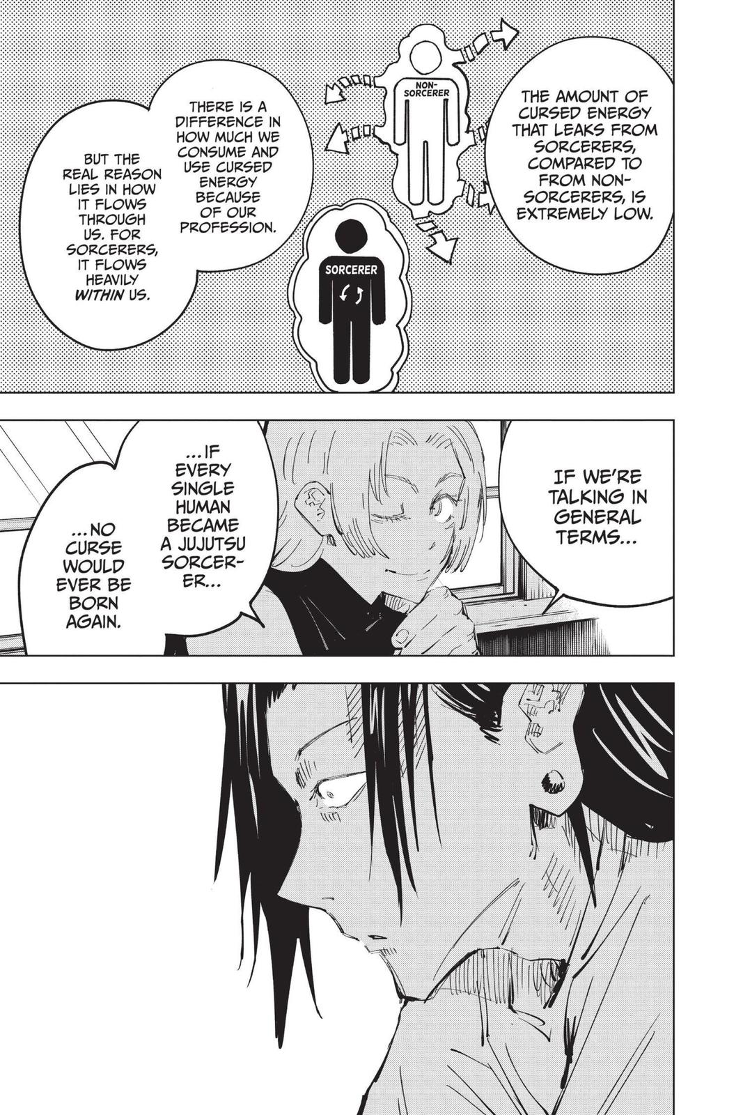 Jujutsu Kaisen Manga Chapter 77 page 9 - Premature Death, Part 2 scene