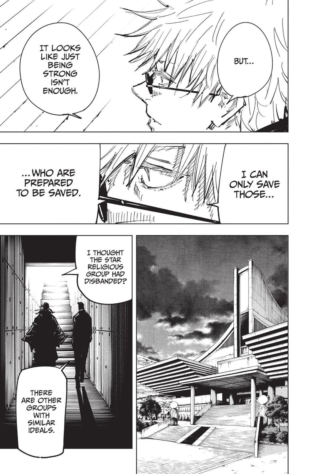 Jujutsu Kaisen Manga Chapter 78 page 13 - Premature Death, Part 3 scene