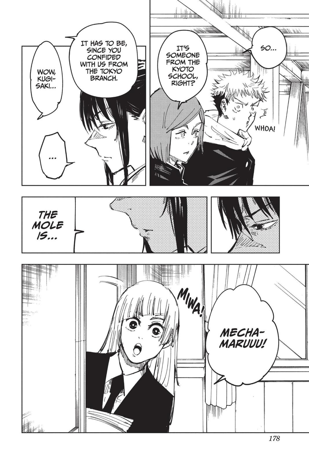 Jujutsu Kaisen Manga Chapter 79 page 10 - A Taste of Things to Come scene