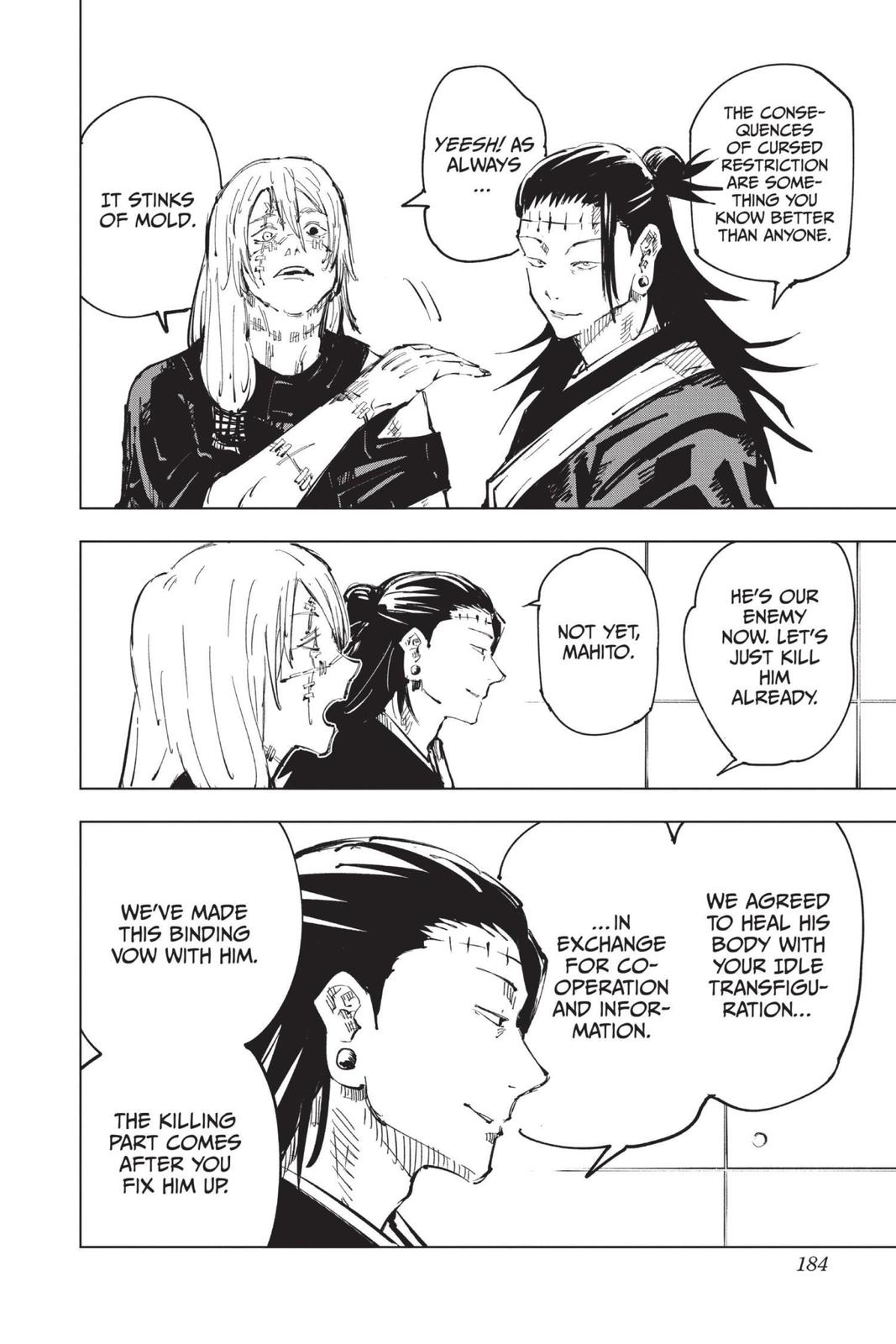 Jujutsu Kaisen Manga Chapter 79 page 16 - A Taste of Things to Come scene