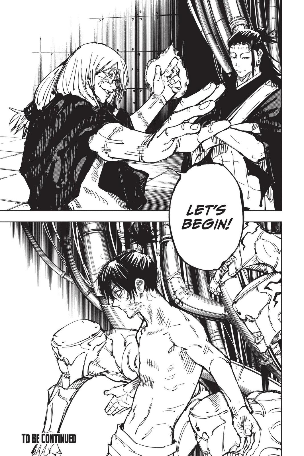 Jujutsu Kaisen Manga Chapter 79 page 21 - A Taste of Things to Come scene