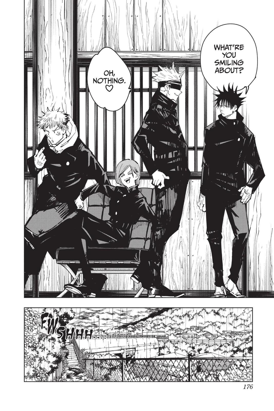 Jujutsu Kaisen Manga Chapter 79 page 8 - A Taste of Things to Come scene