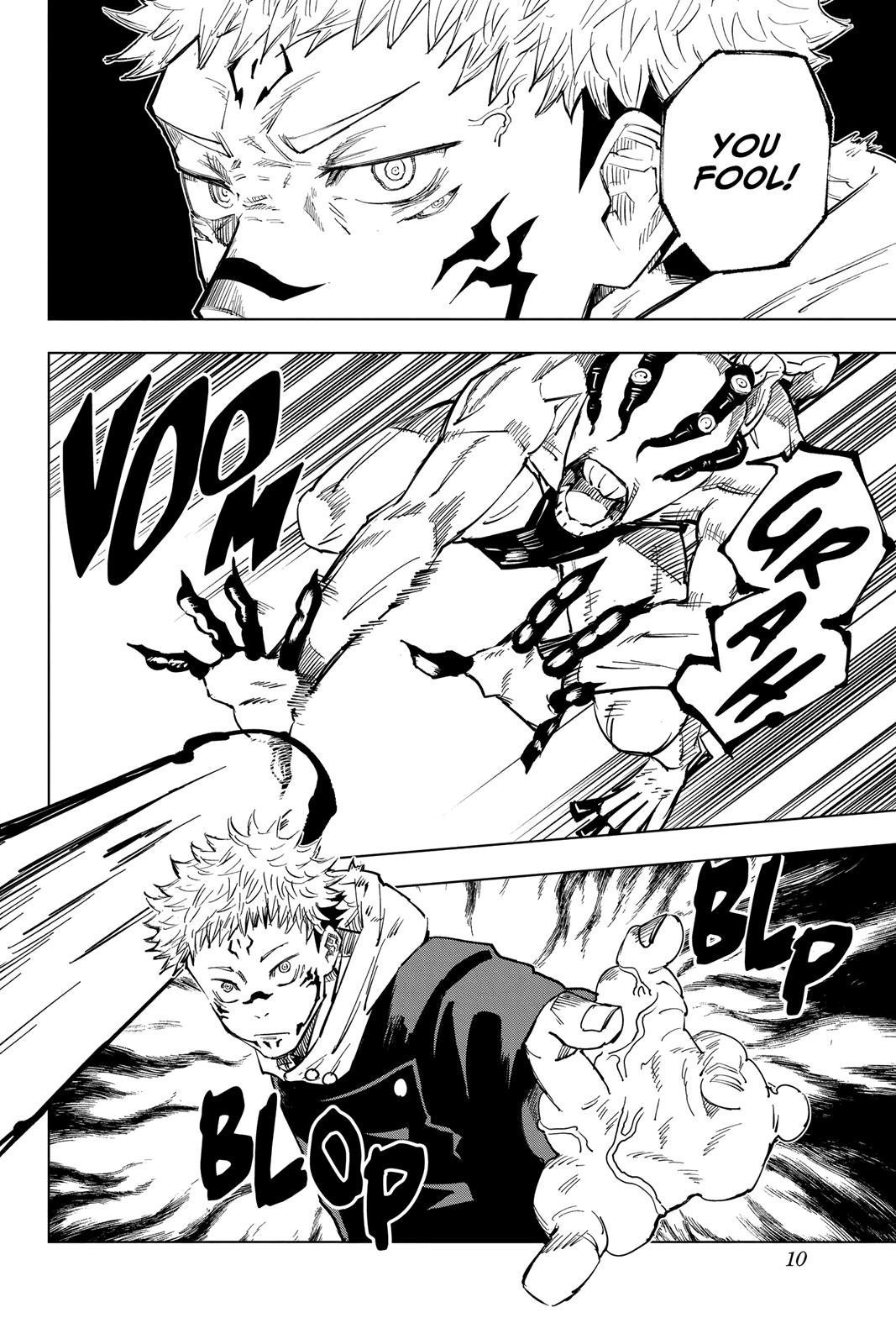 Jujutsu Kaisen Manga Chapter 8 page 10 - Fearsome Womb, Part 3 scene