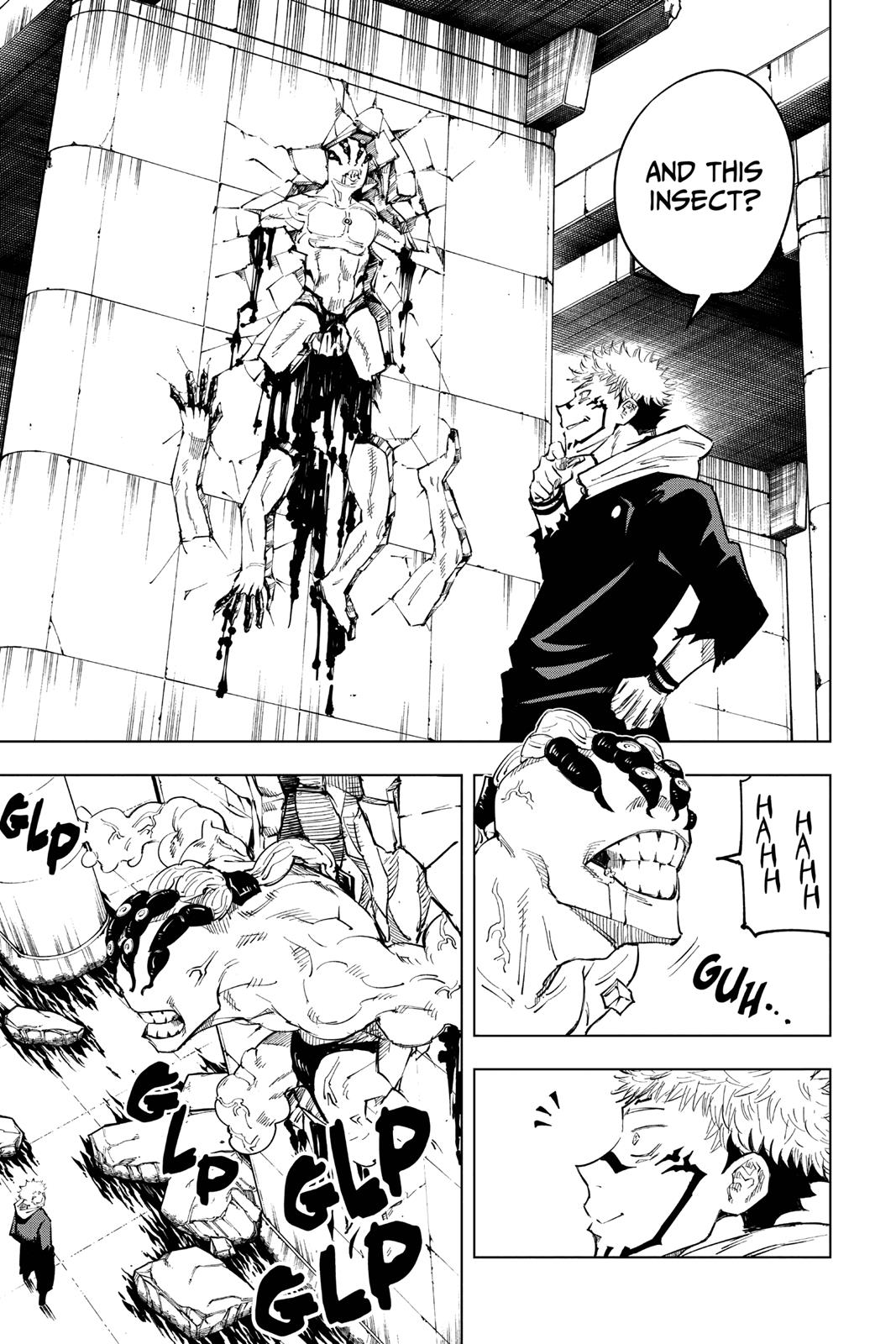 Jujutsu Kaisen Manga Chapter 8 page 17 - Fearsome Womb, Part 3 scene
