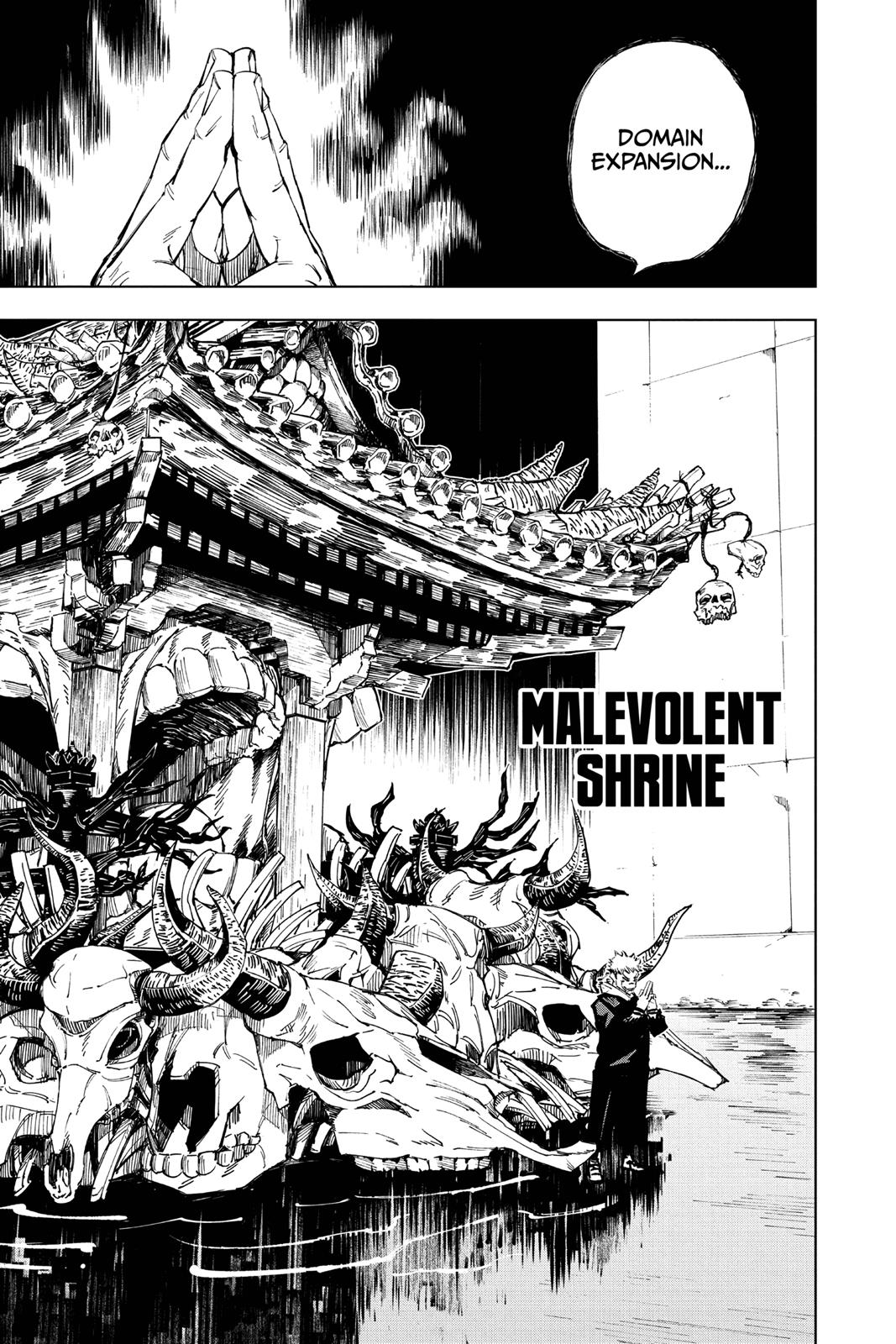 Jujutsu Kaisen Manga Chapter 8 page 19 - Fearsome Womb, Part 3 scene