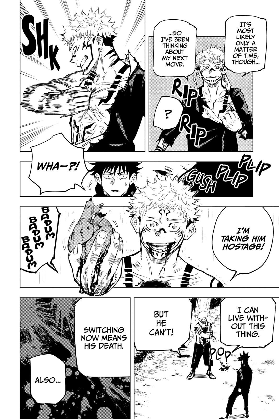 Jujutsu Kaisen Manga Chapter 8 page 23 - Fearsome Womb, Part 3 scene