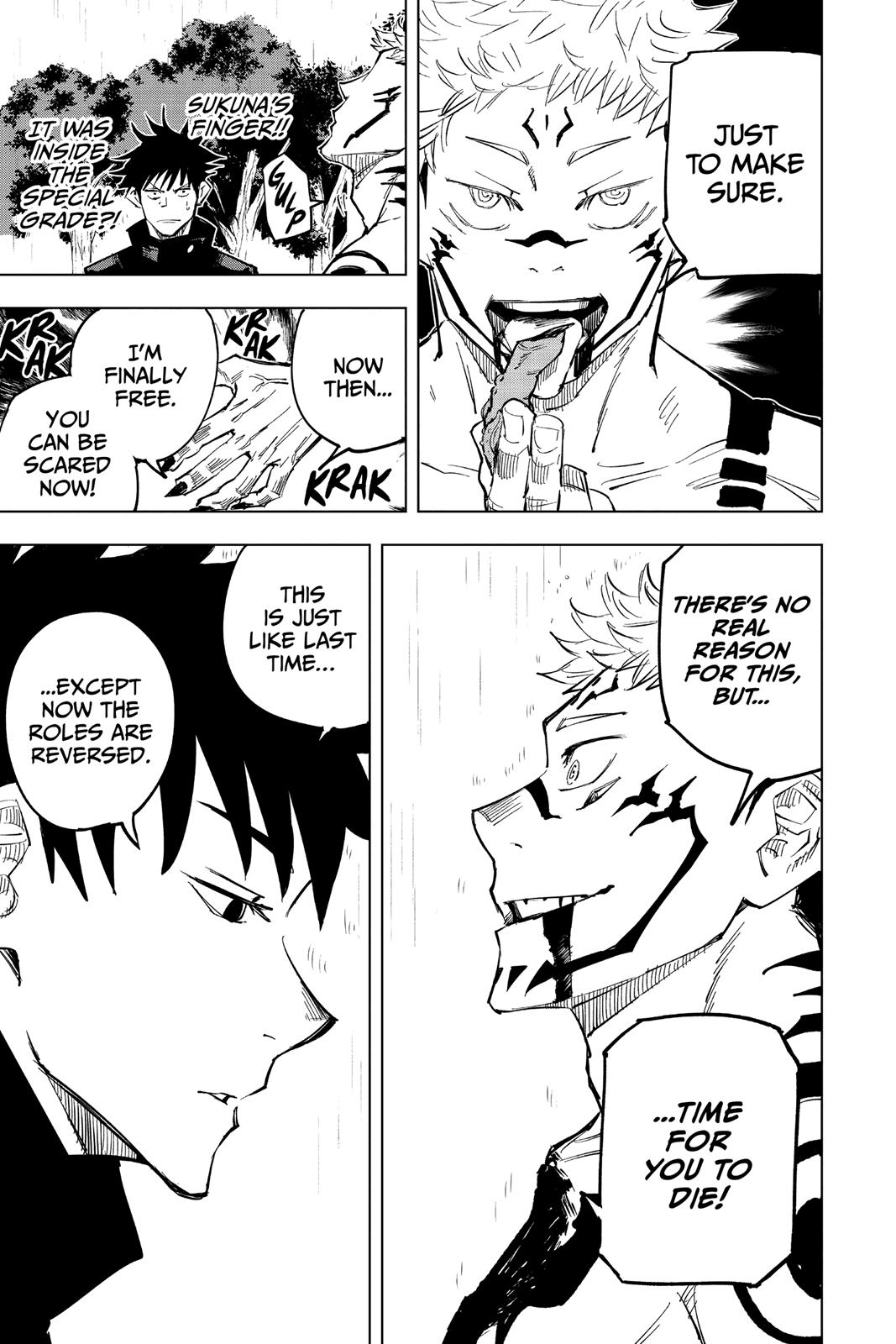 Jujutsu Kaisen Manga Chapter 8 page 24 - Fearsome Womb, Part 3 scene