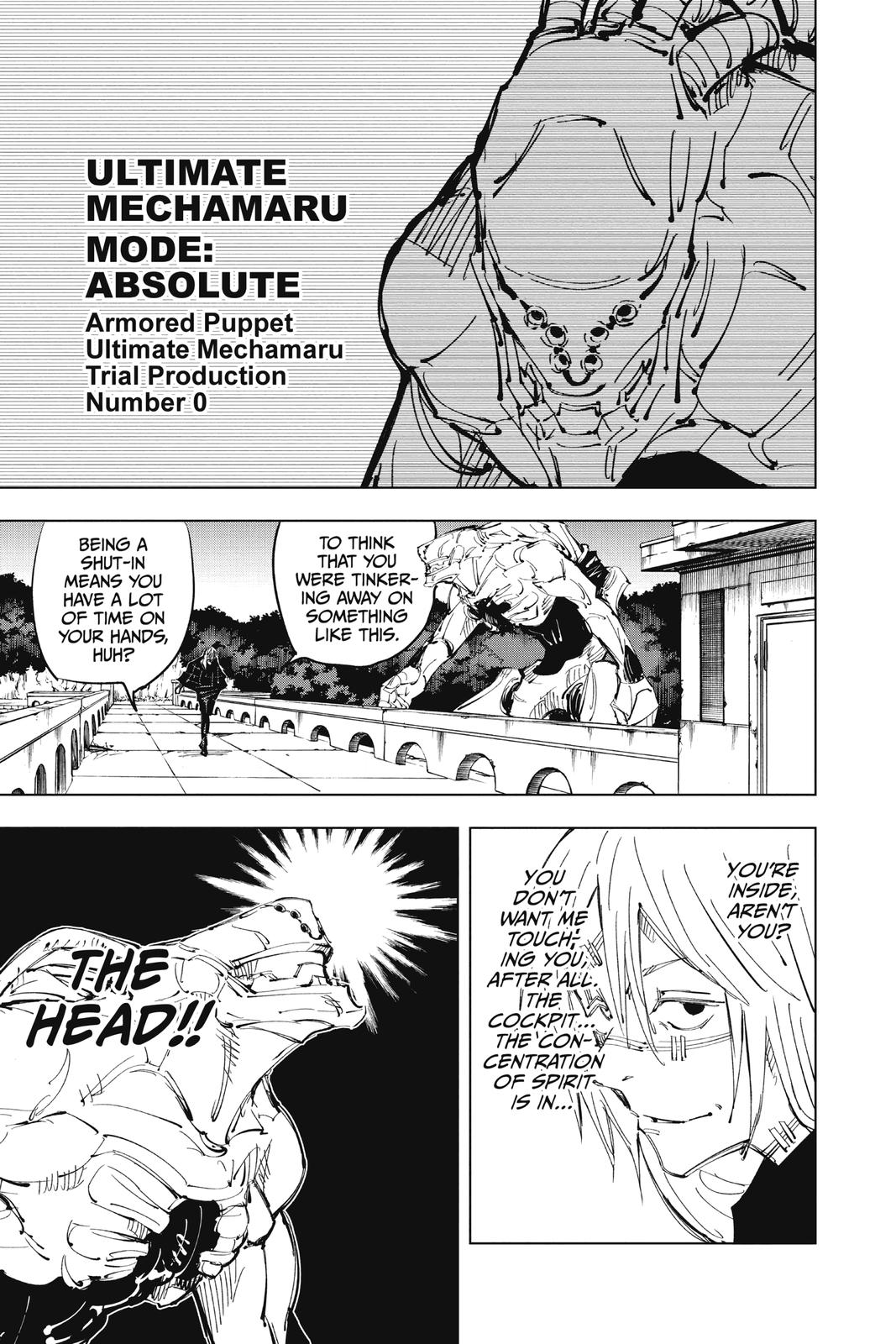 Jujutsu Kaisen Manga Chapter 80 page 12 - Evening Festival scene