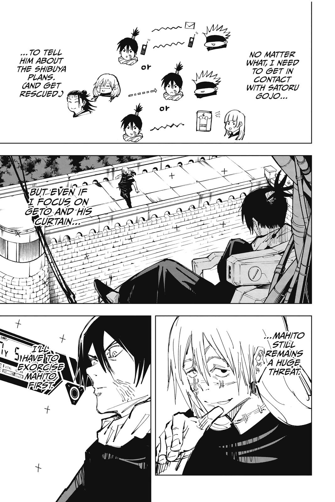 Jujutsu Kaisen Manga Chapter 80 page 14 - Evening Festival scene