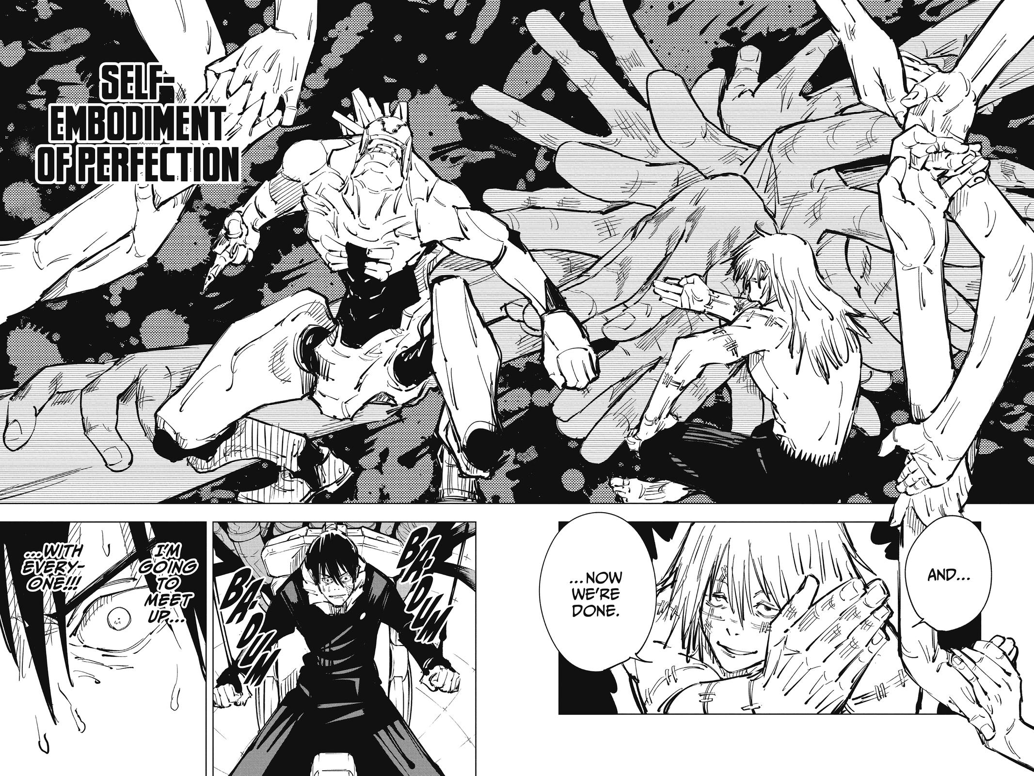 Jujutsu Kaisen Manga Chapter 81 page 16 - Evening Festival, Part 2 scene