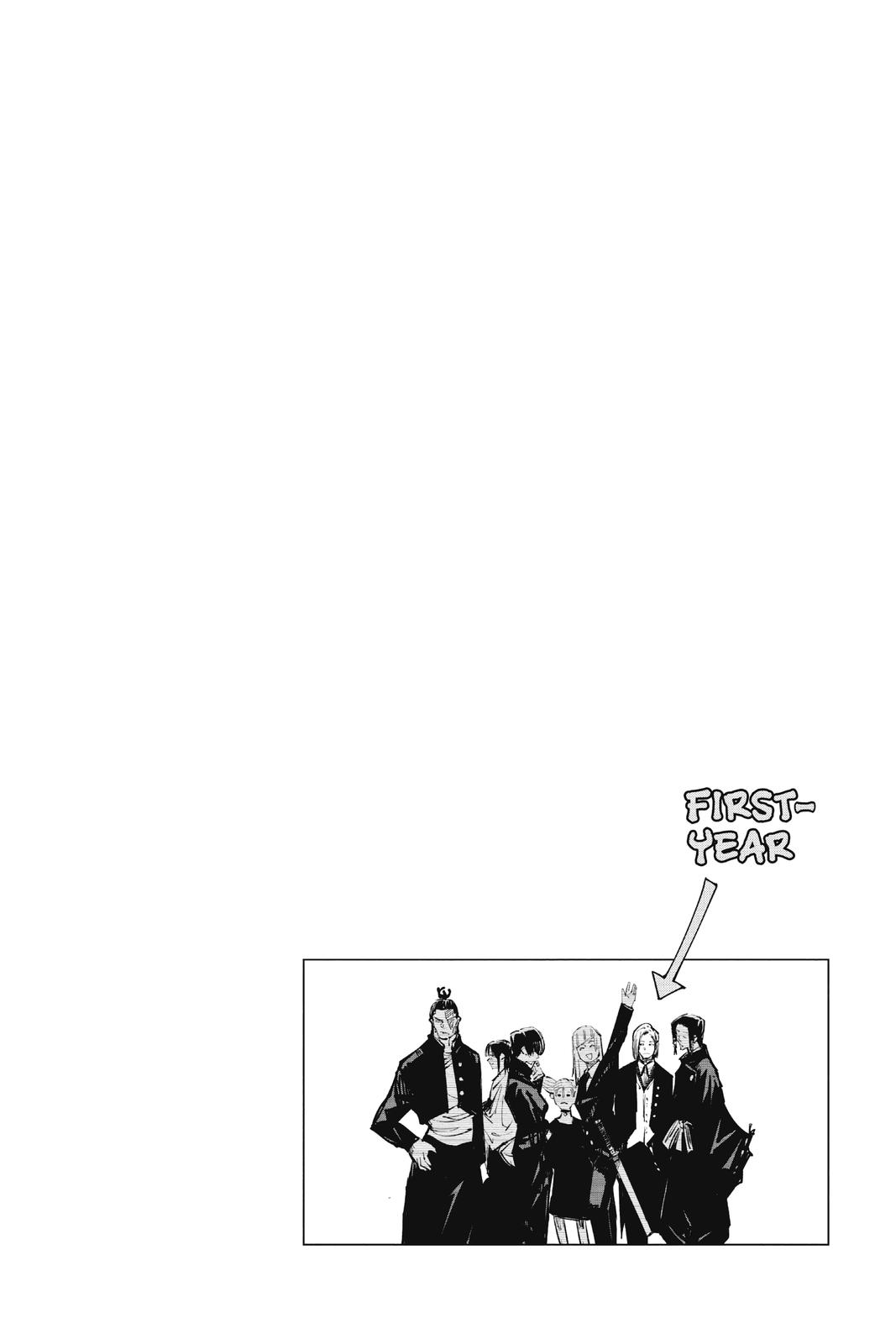 Jujutsu Kaisen Manga Chapter 81 page 17 - Evening Festival, Part 2 scene