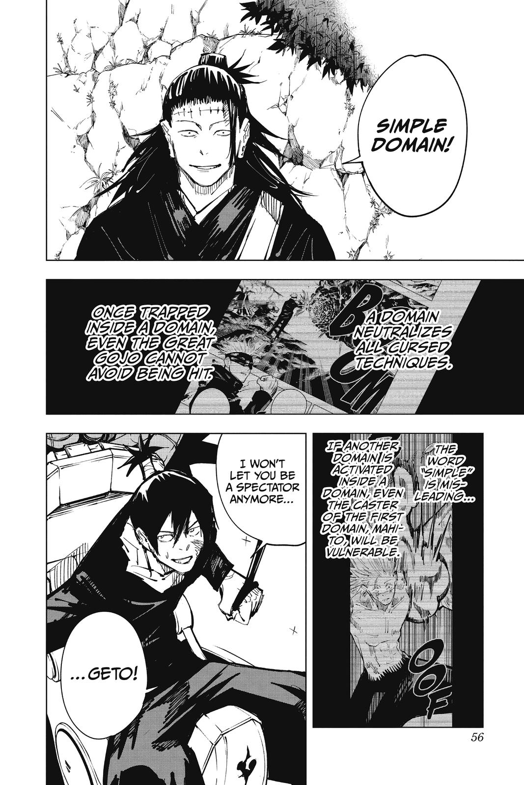 Jujutsu Kaisen Manga Chapter 82 page 10 - Evening Festival, Part 3 scene