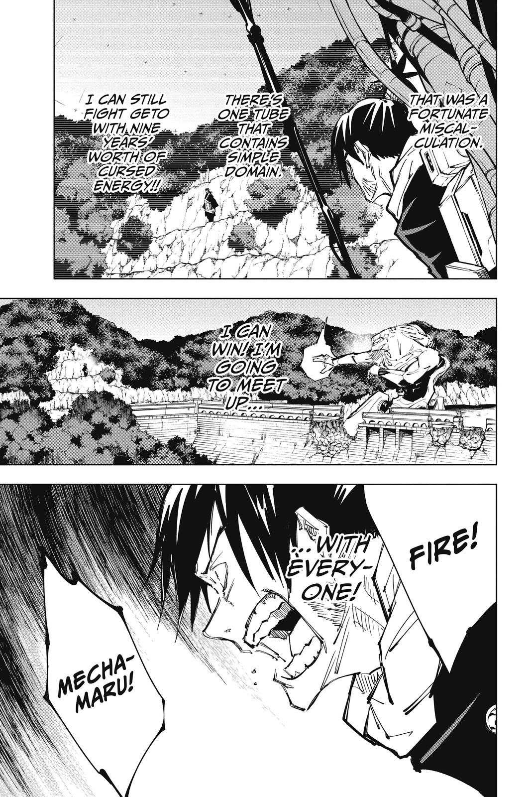 Jujutsu Kaisen Manga Chapter 82 page 11 - Evening Festival, Part 3 scene