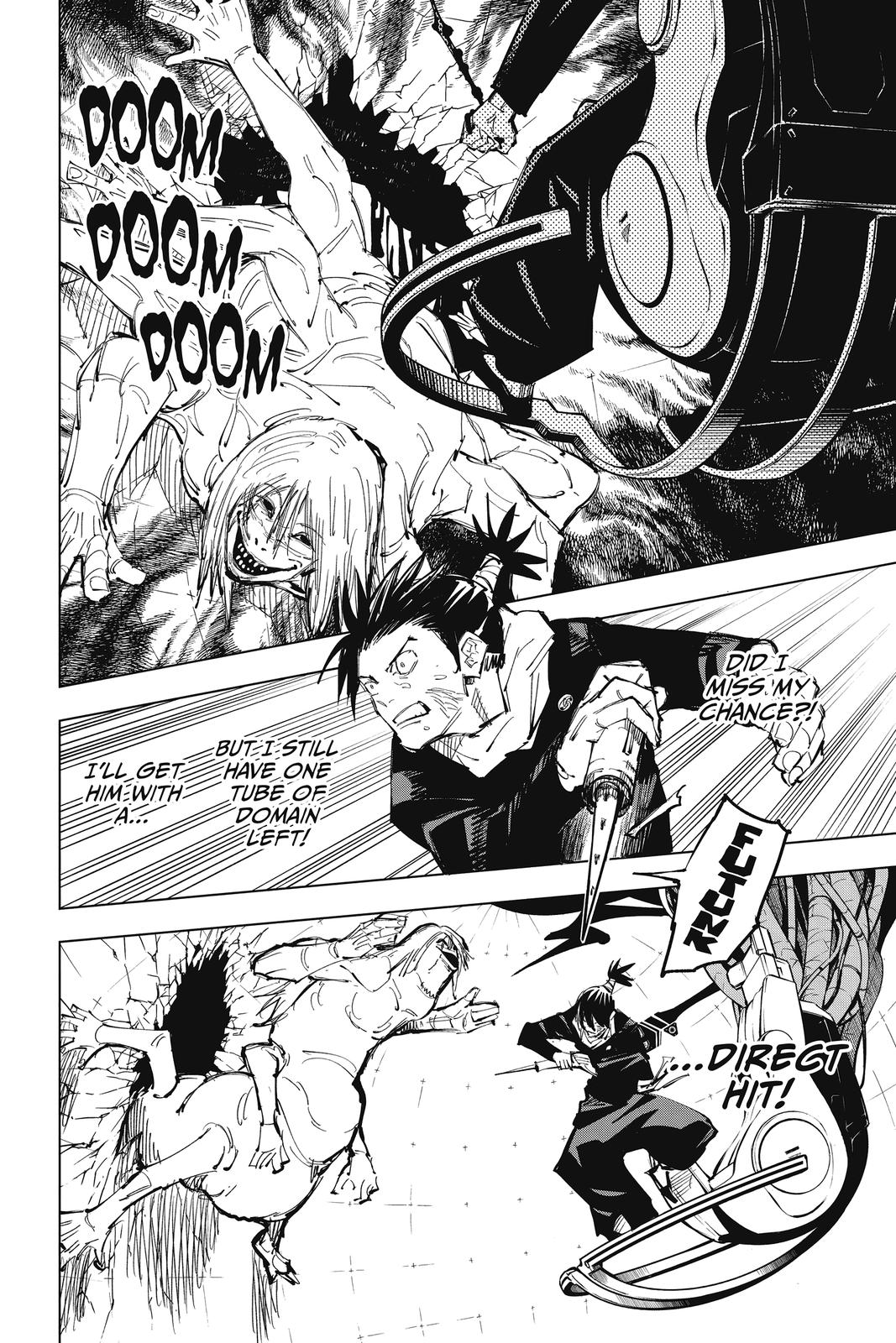 Jujutsu Kaisen Manga Chapter 82 page 13 - Evening Festival, Part 3 scene