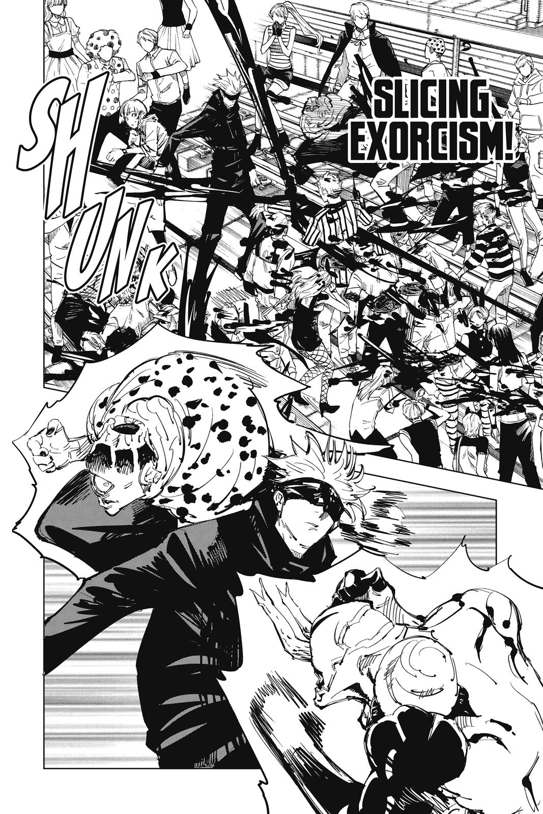 Jujutsu Kaisen Manga Chapter 84 page 7 - The Shibuya Incident, Part 2 scene