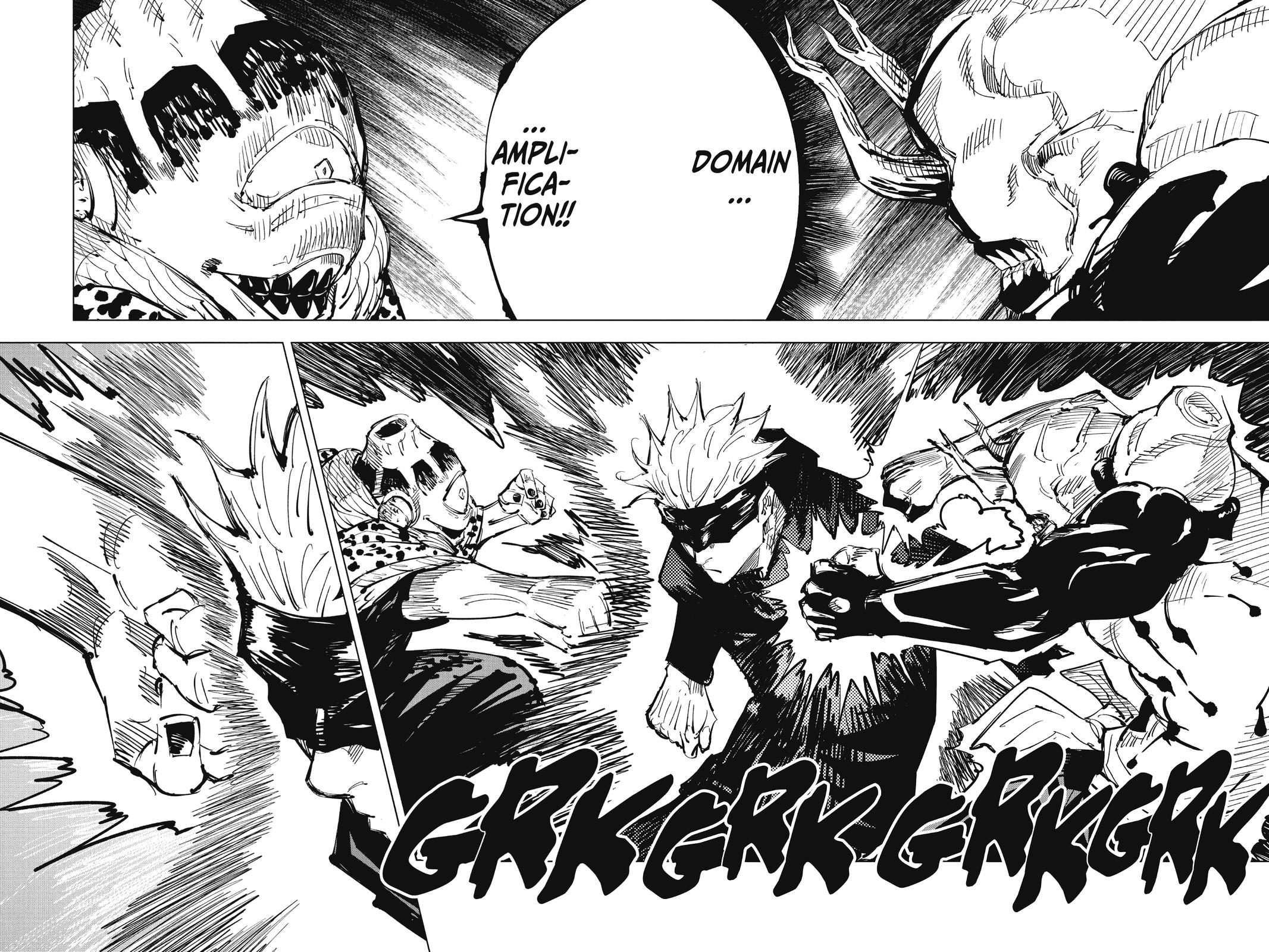 Jujutsu Kaisen Manga Chapter 84 page 9 - The Shibuya Incident, Part 2 scene