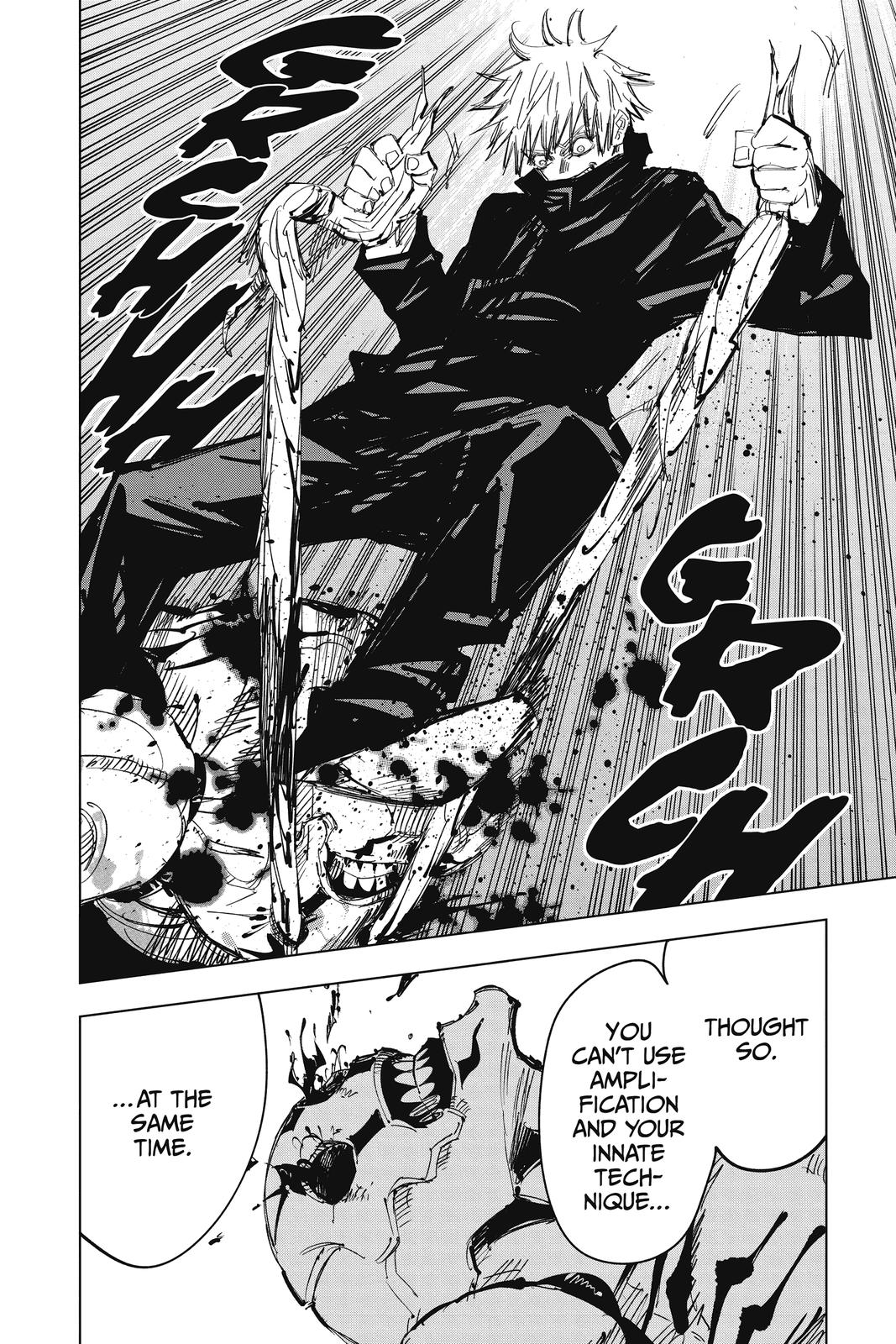 Jujutsu Kaisen Manga Chapter 85 page 12 - The Shibuya Incident, Part 3 scene