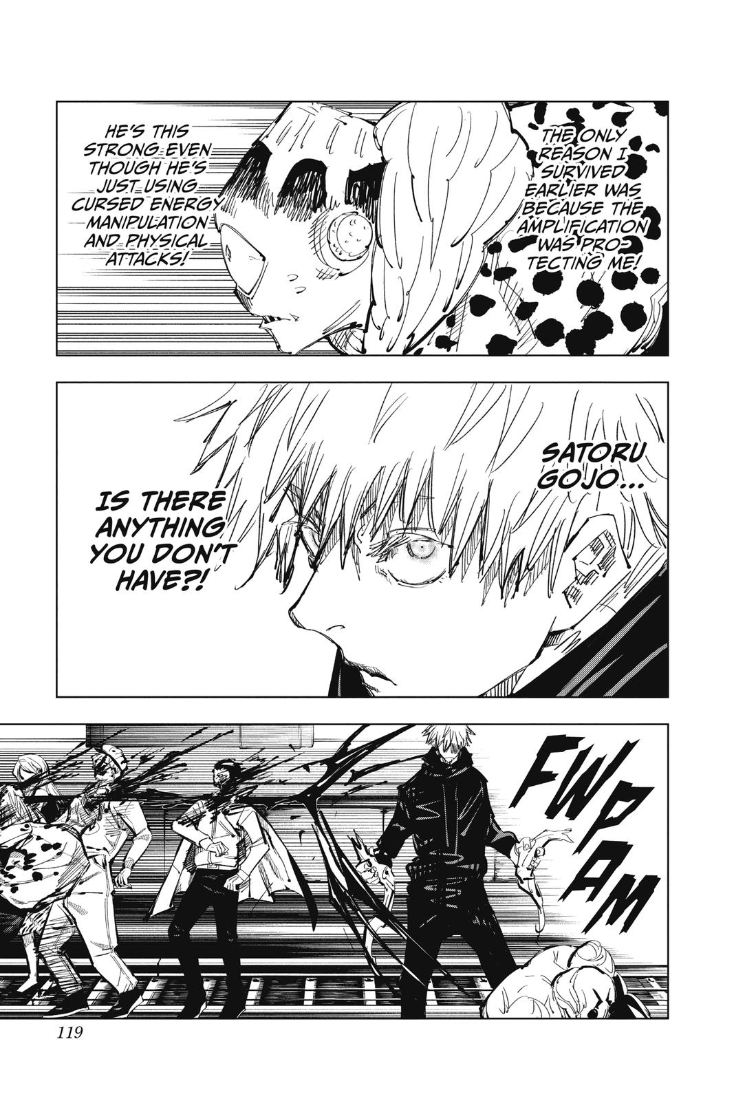 Jujutsu Kaisen Manga Chapter 85 page 13 - The Shibuya Incident, Part 3 scene
