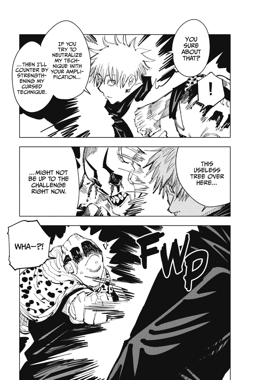 Jujutsu Kaisen Manga Chapter 85 page 15 - The Shibuya Incident, Part 3 scene
