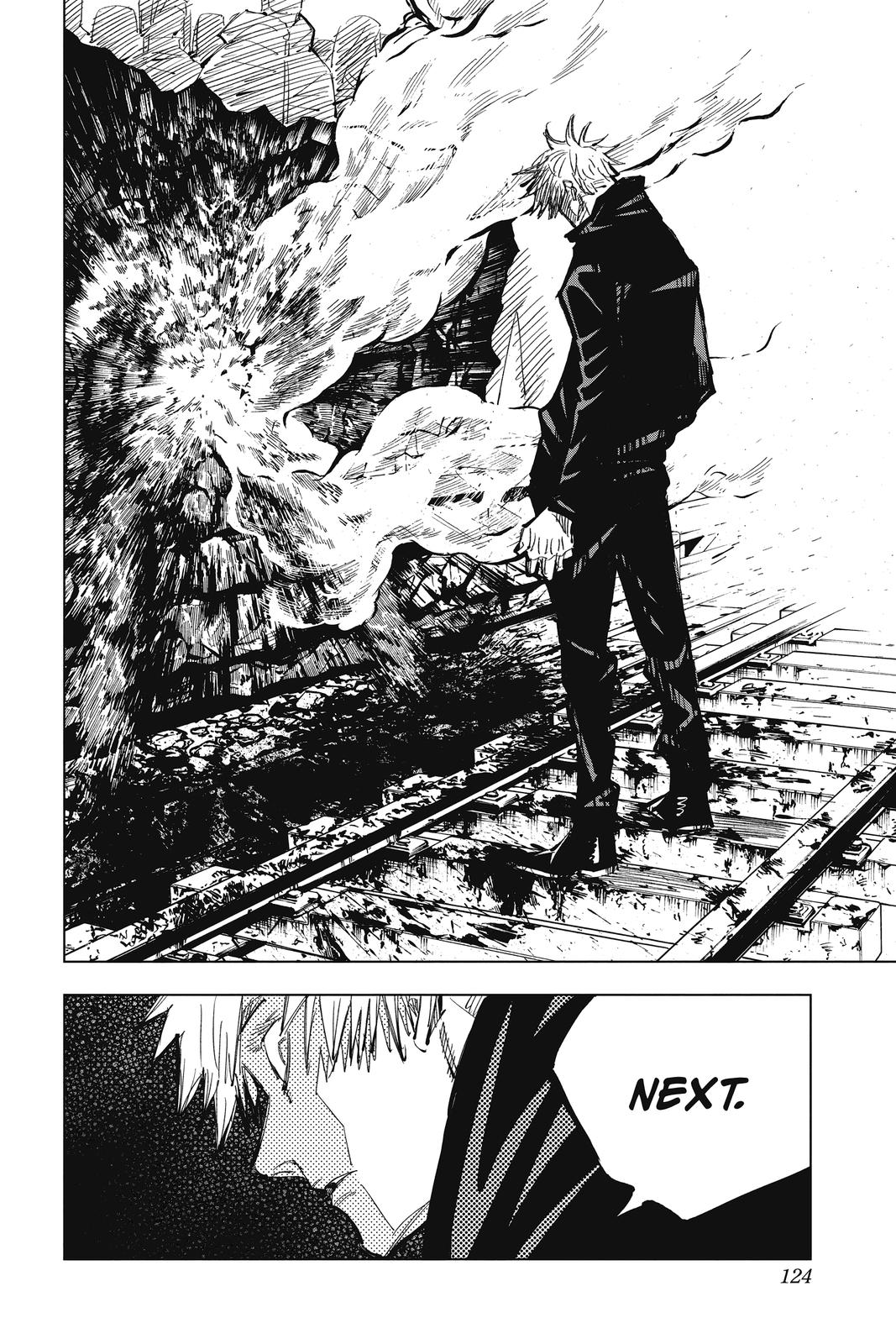 Jujutsu Kaisen Manga Chapter 85 page 18 - The Shibuya Incident, Part 3 scene